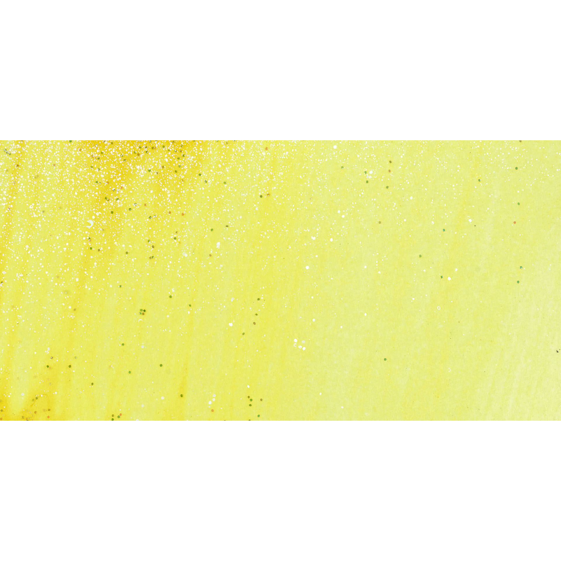 Blick Liquid Watercolors - Glitter Yellow swatch