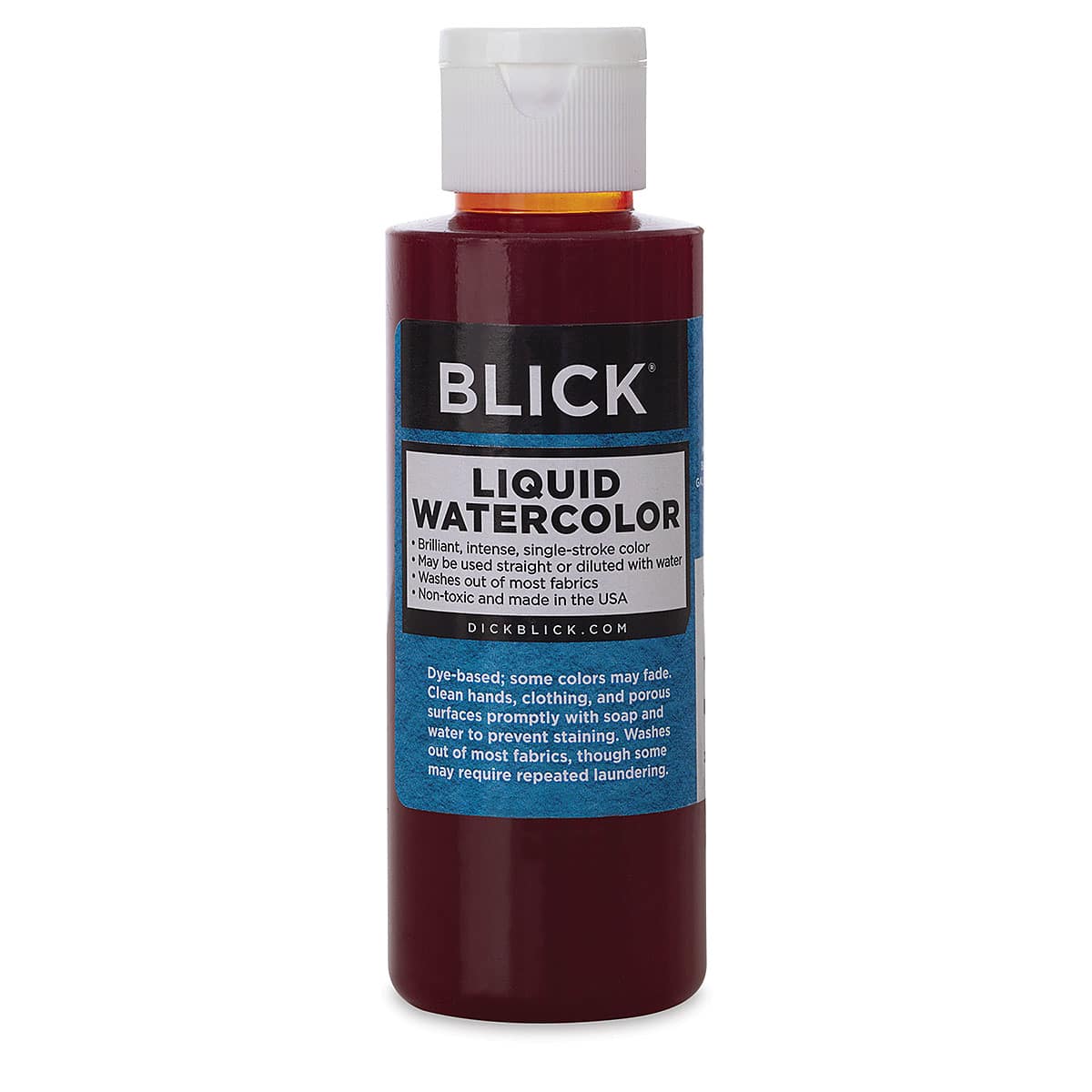 Blick Liquid Watercolor - Orange, 4 oz bottle