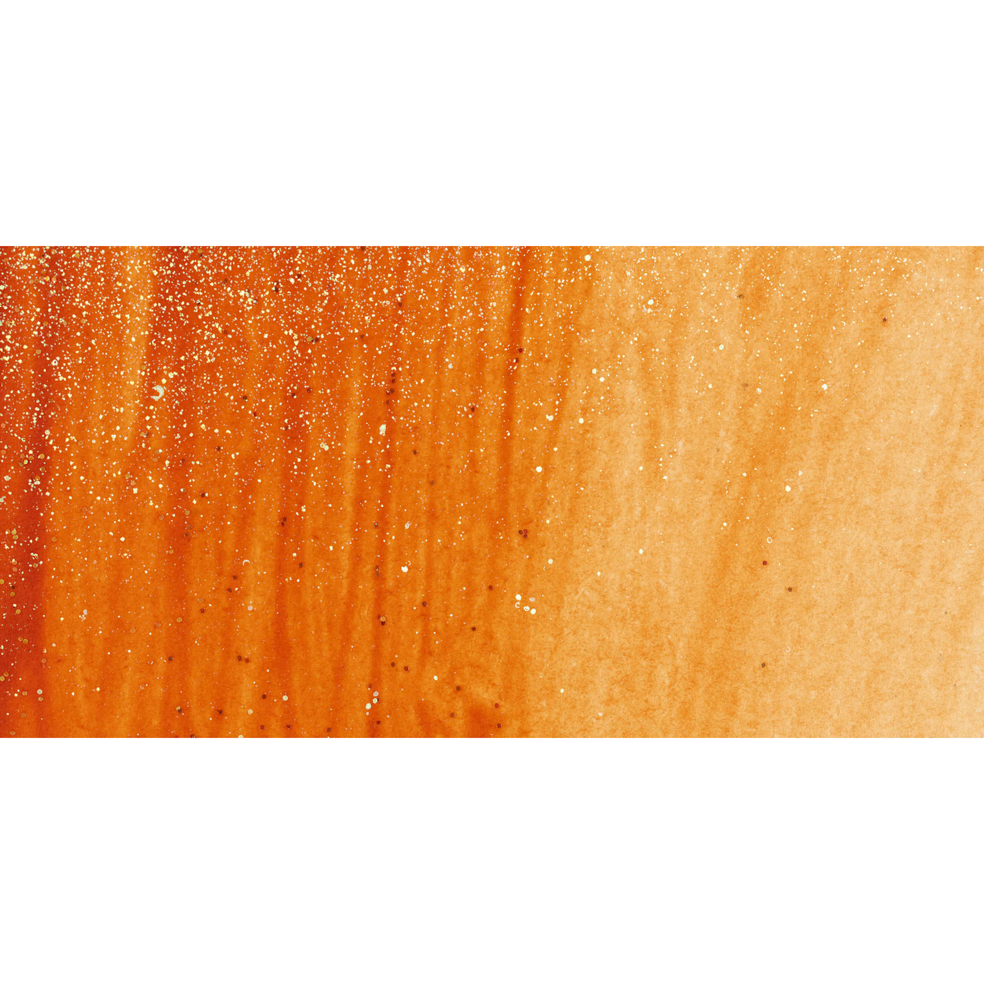 Blick Liquid Watercolors - Glitter Orange swatch