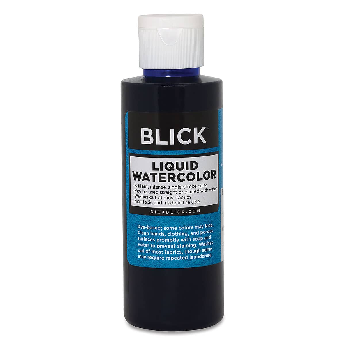 Blick Liquid Watercolor - Blue, 4 oz bottle