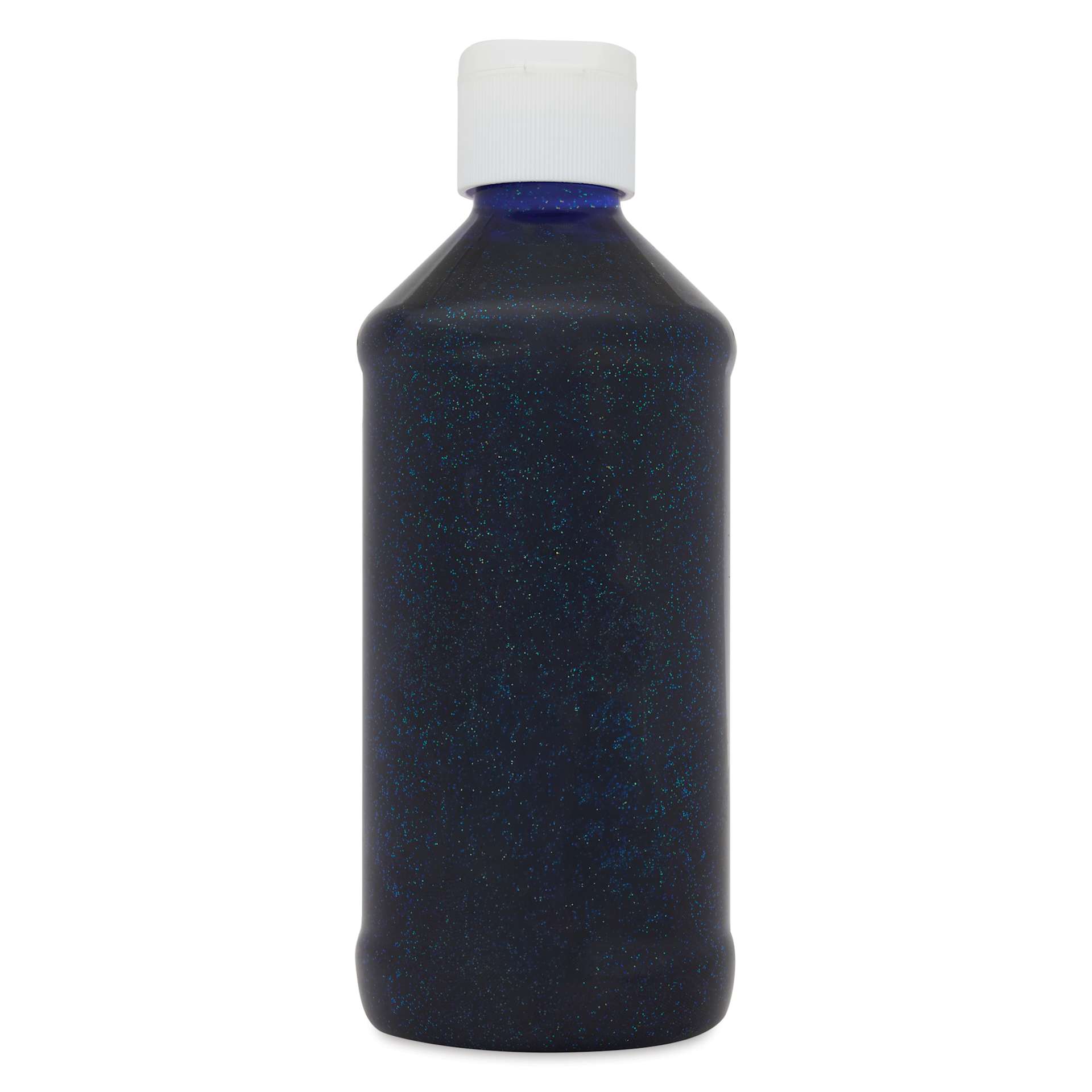 Blick Liquid Watercolors - Glitter Blue, 8 oz back