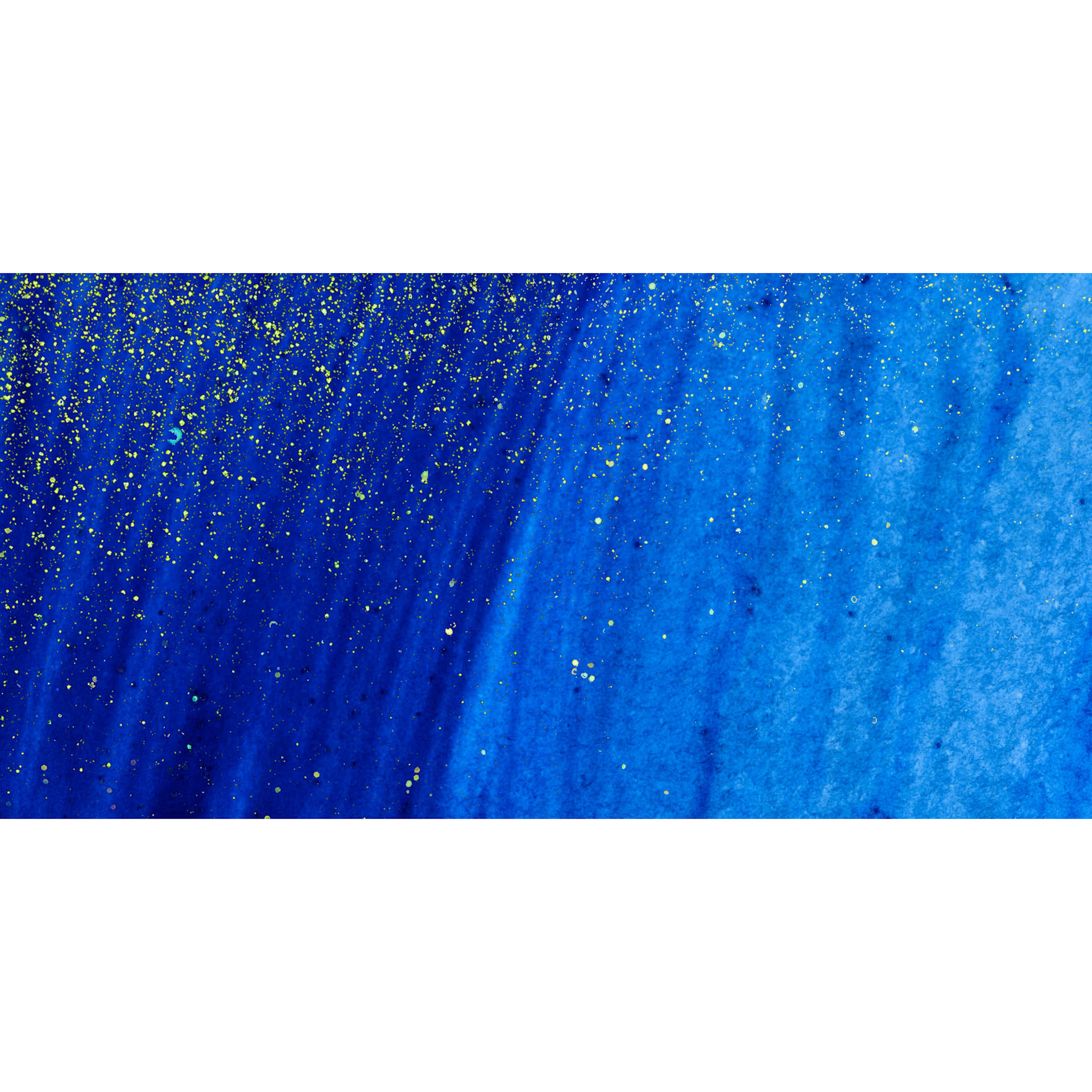 Blick Liquid Watercolors - Glitter Blue swatch