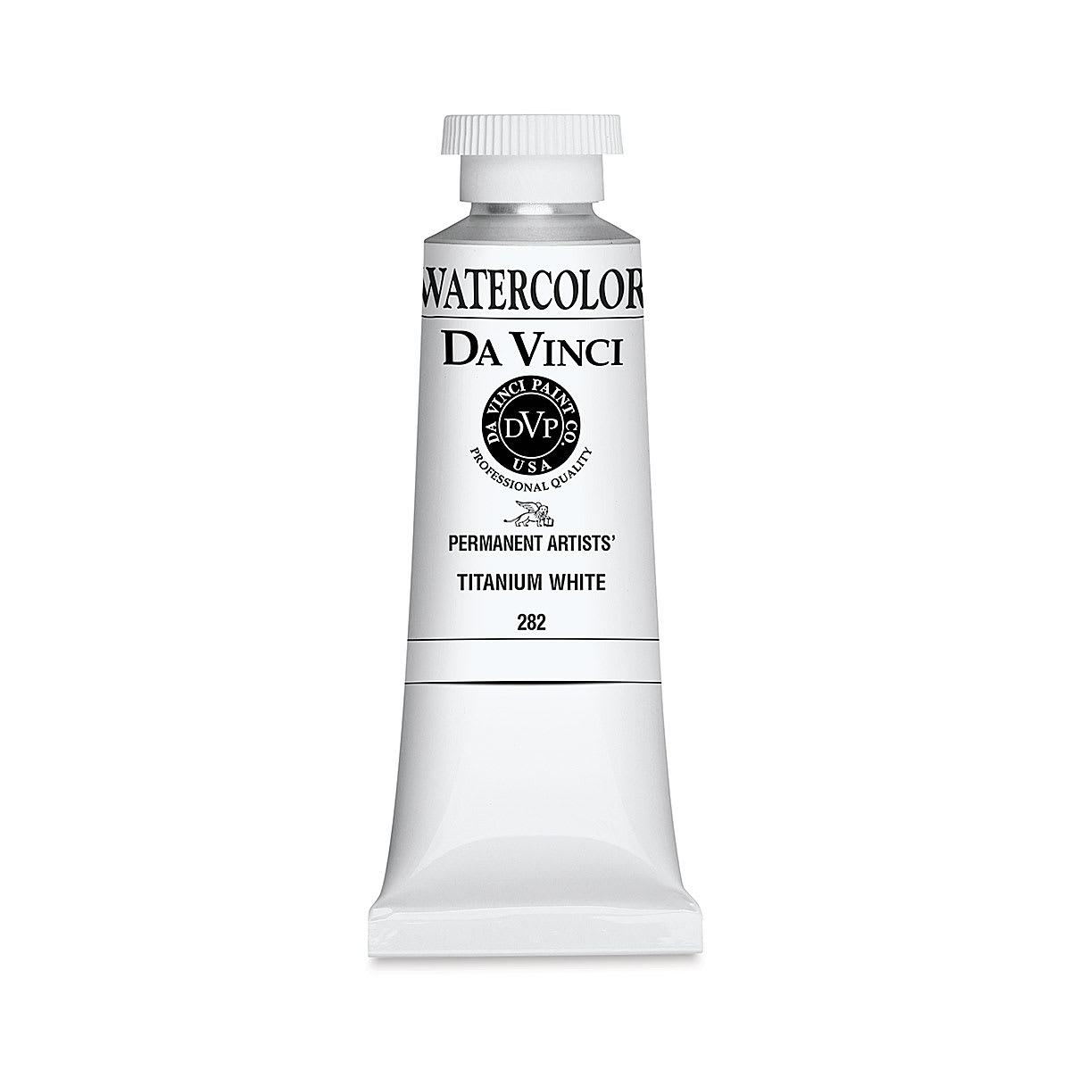 Da Vinci Artists' Permanent Watercolor - Titanium White, 37 ml tube