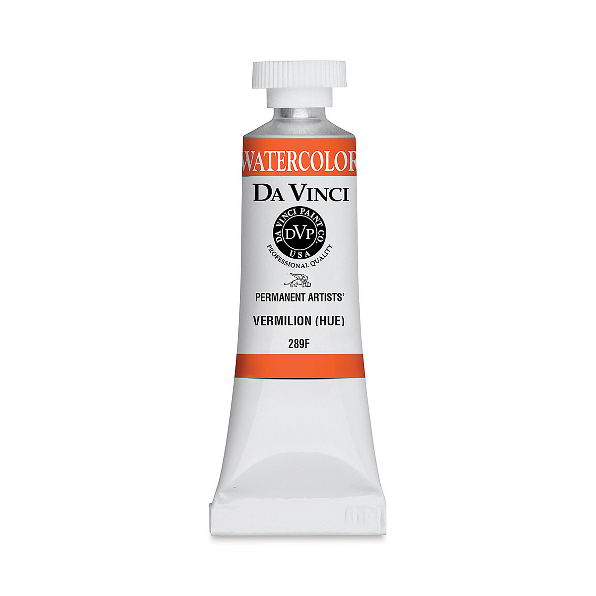 Da Vinci Artists' Permanent Watercolor - Vermilion Hue, 15 ml tube