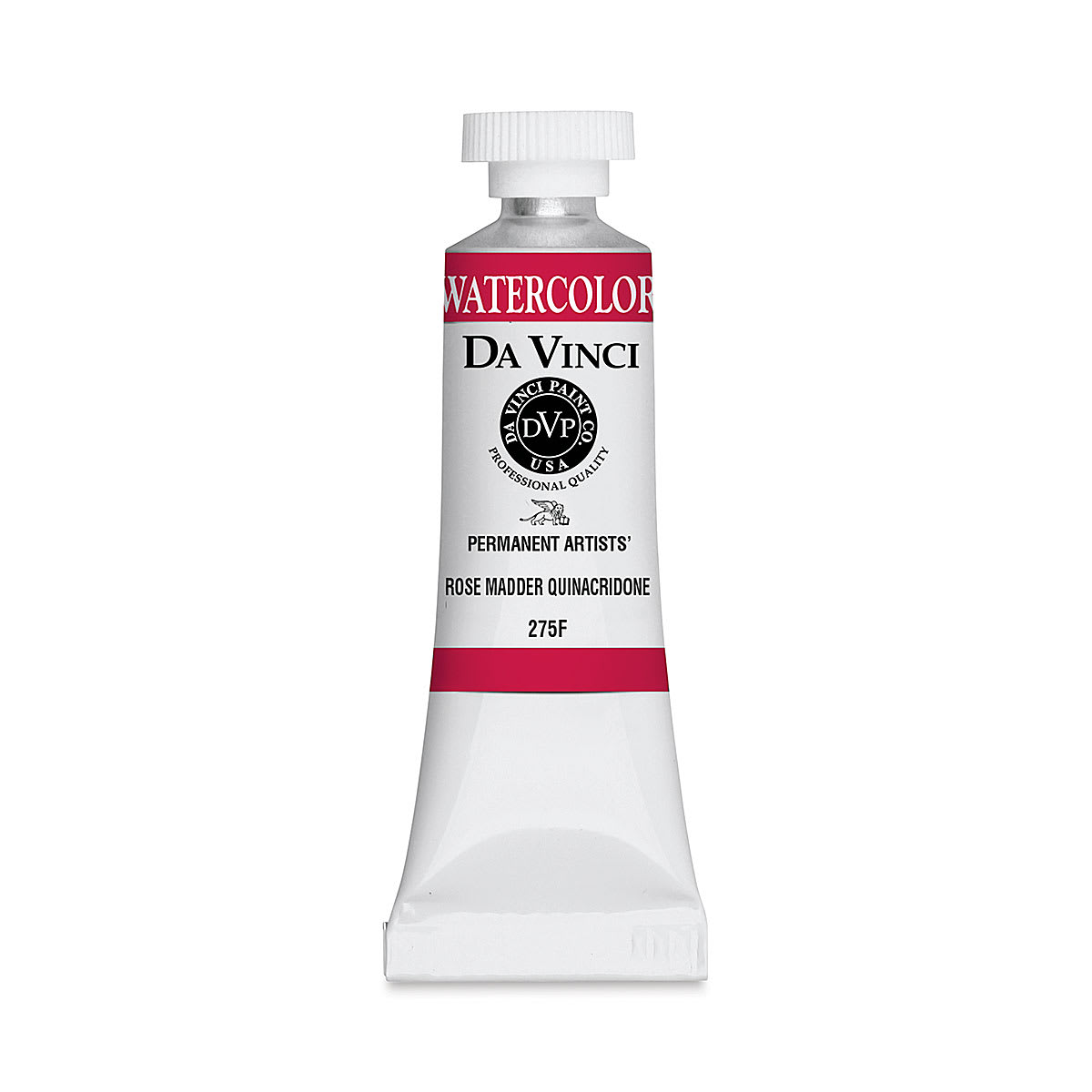 Da Vinci Artists' Permanent Watercolor - Quinacridone Rose Madder, 15 ml tube