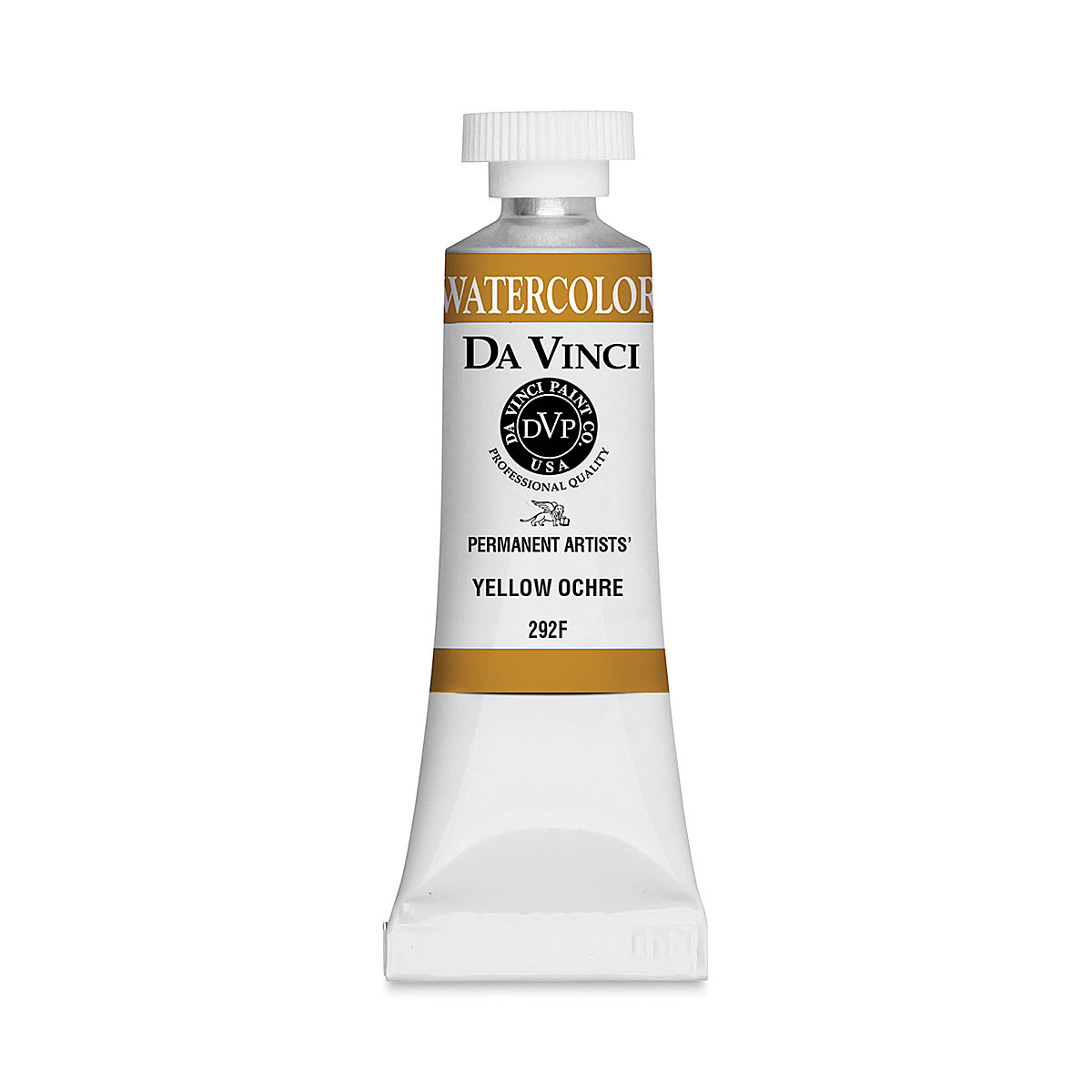 Da Vinci Artists' Permanent Watercolor - Yellow Ochre, 15 ml tube