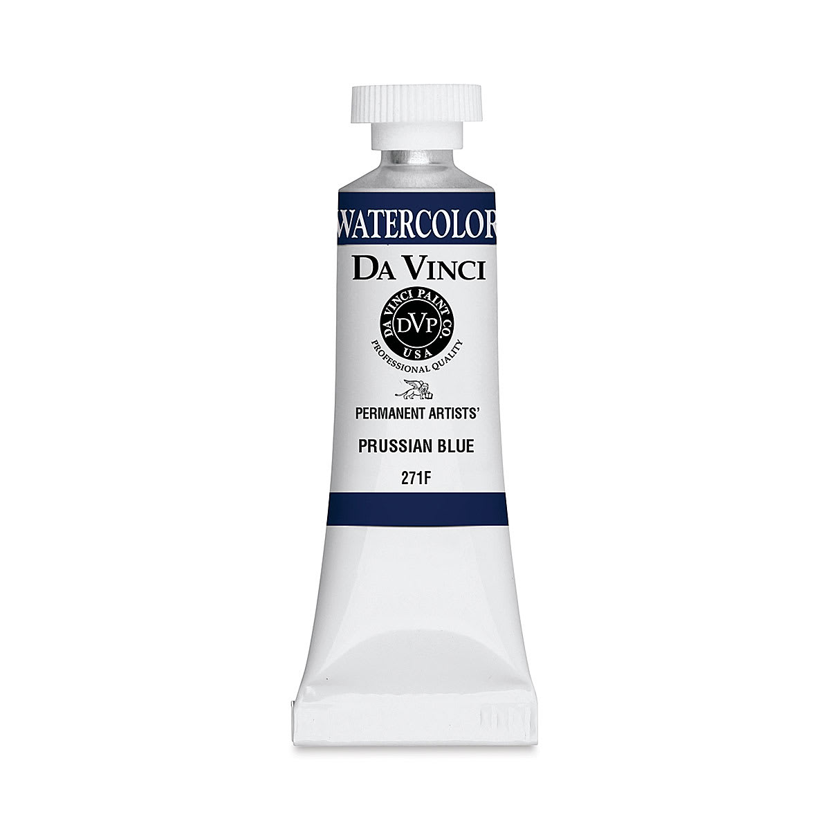 Da Vinci Artists' Permanent Watercolor - Prussian Blue, 15 ml tube