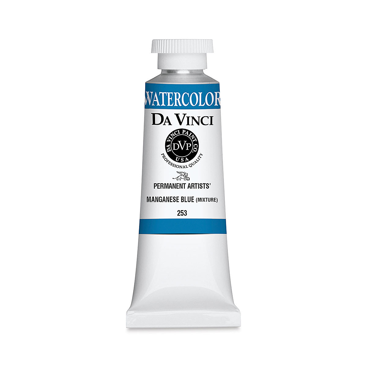 Da Vinci Artists' Permanent Watercolor - Manganese Blue Mixture, 37 ml tube