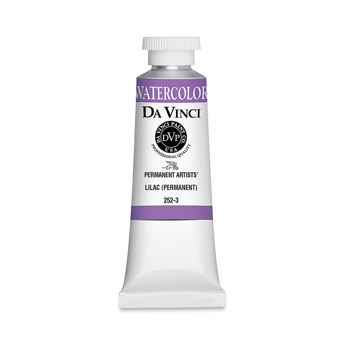 Da Vinci Artists' Permanent Watercolor - Lilac (Permanent), 37 ml tube