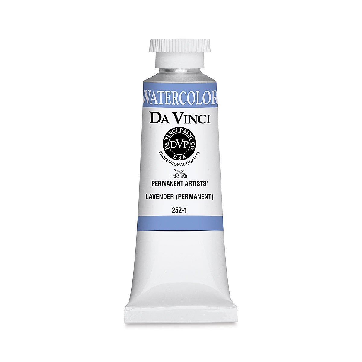 Da Vinci Artists' Permanent Watercolor - Lavender (Permanent), 37 ml tube