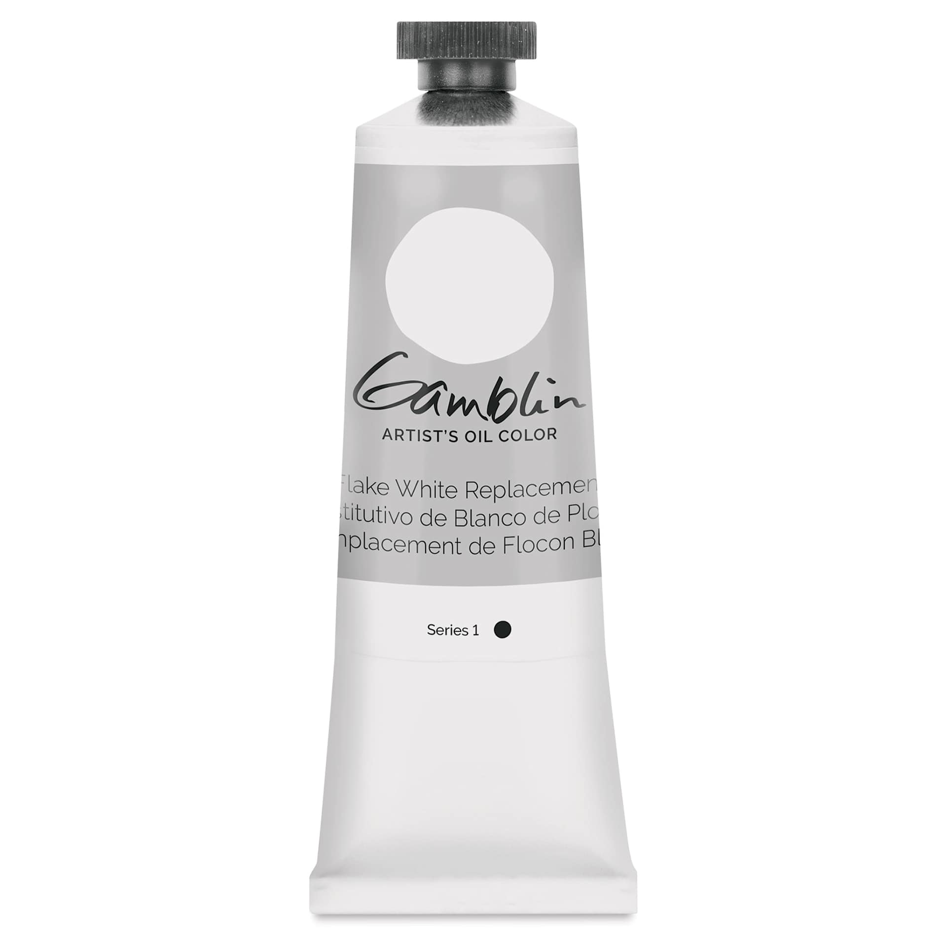Gamblin Artist's Oil Color - Flake White Replacement, 37 ml tube