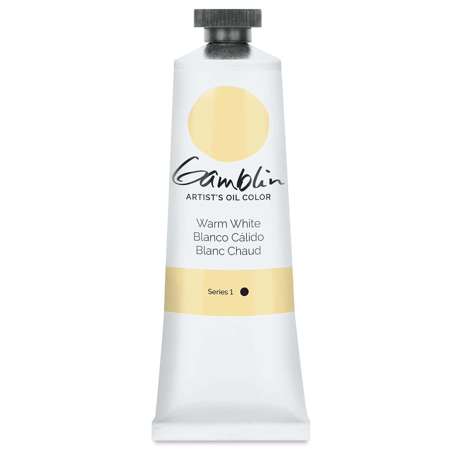 Gamblin Artists' Oil Color - Warm White, 37 ml tube