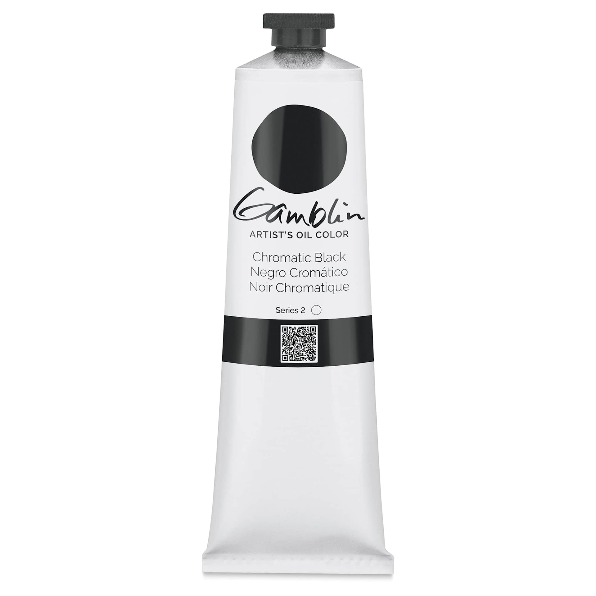 Gamblin Artist's Oil Color - Chromatic Black, 150 ml tube Gamblin Artist's Oil Color - Chromatic Black, 150 ml tube
