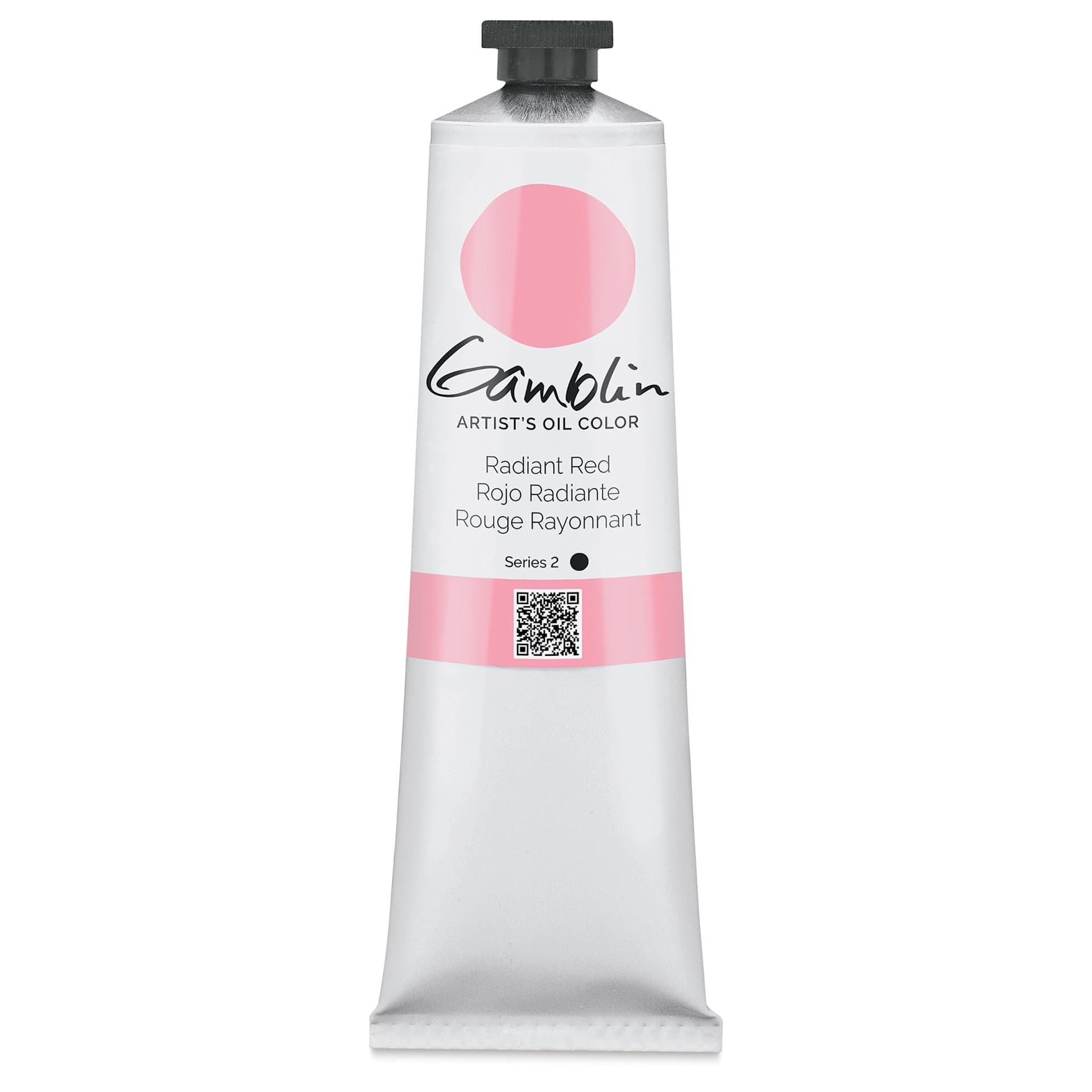 Gamblin Artist's Oil Color - Radiant Red, 150 ml tube