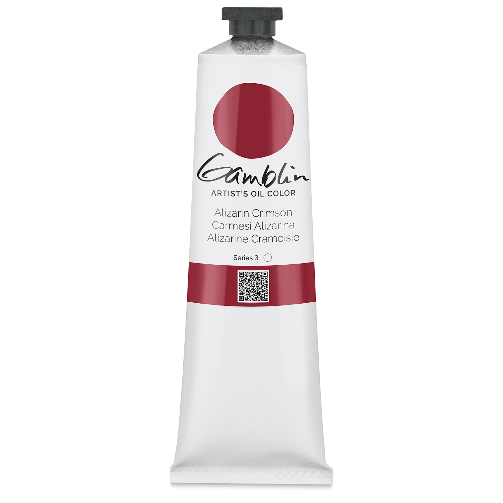 Gamblin Artist's Oil Color - Alizarin Crimson, 150 ml tube