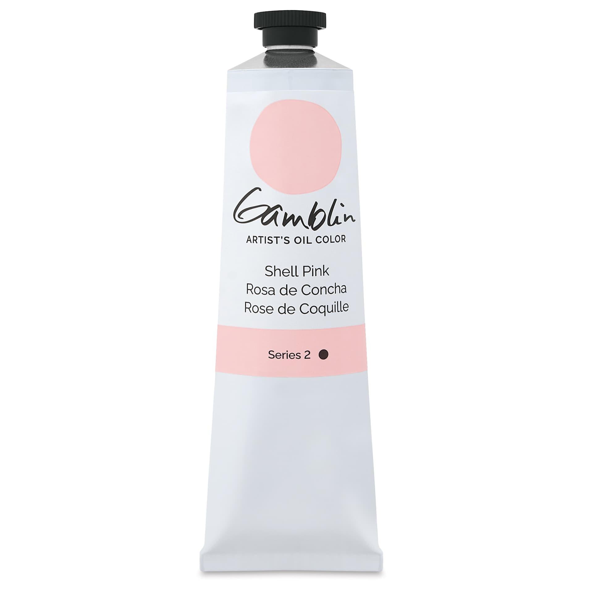 Gamblin Artist's Oil Color - Shell Pink, 150 ml tube