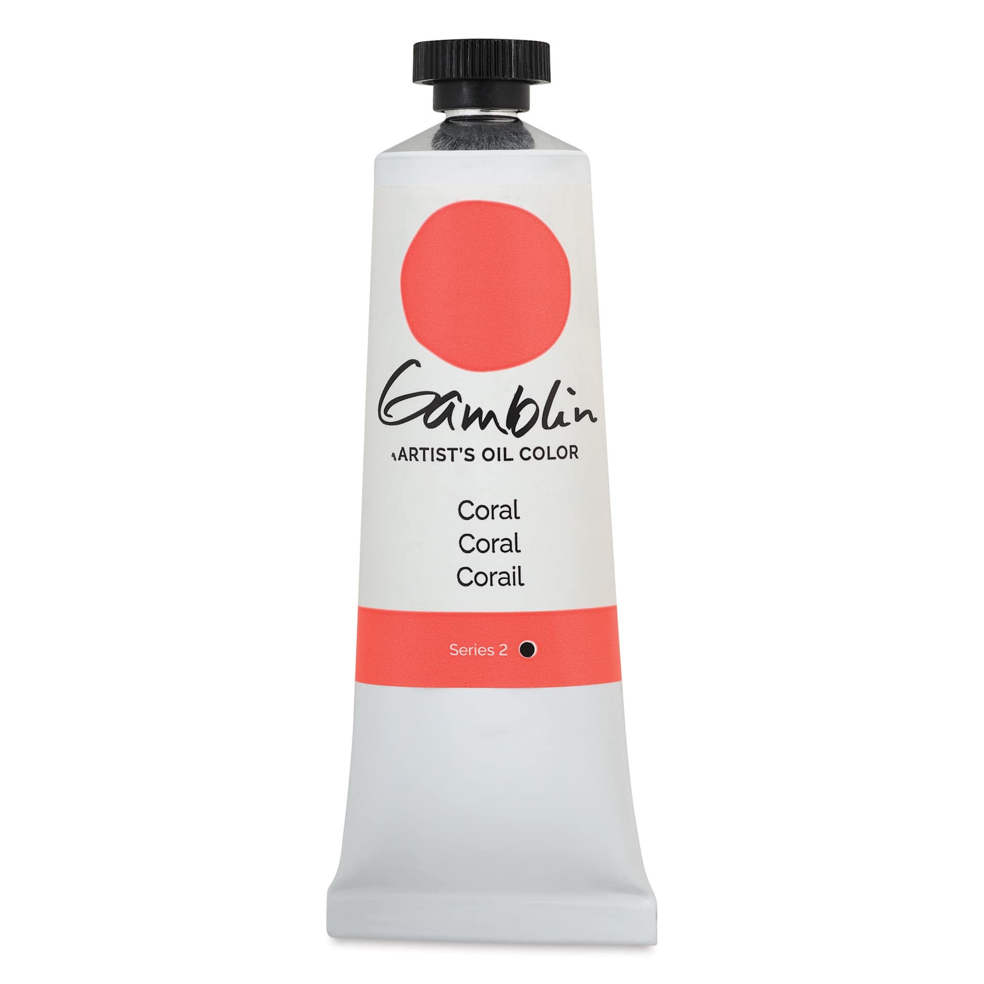 Gamblin Artist's Oil Color - Coral, 37 ml tube
