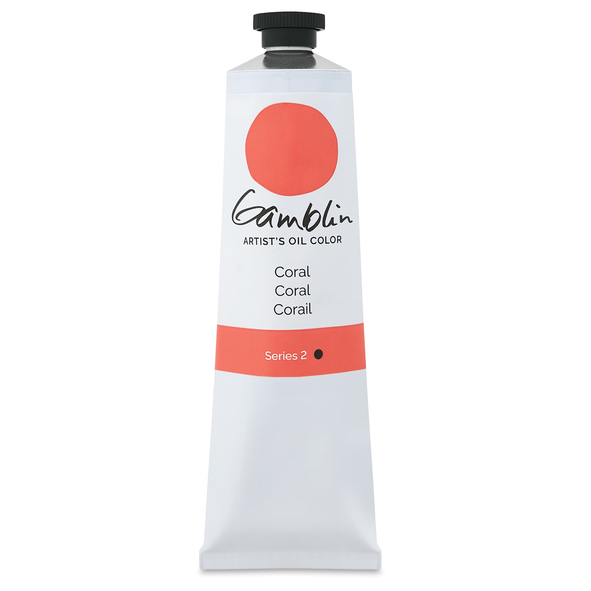 Gamblin Artist's Oil Color - Coral, 150 ml tube