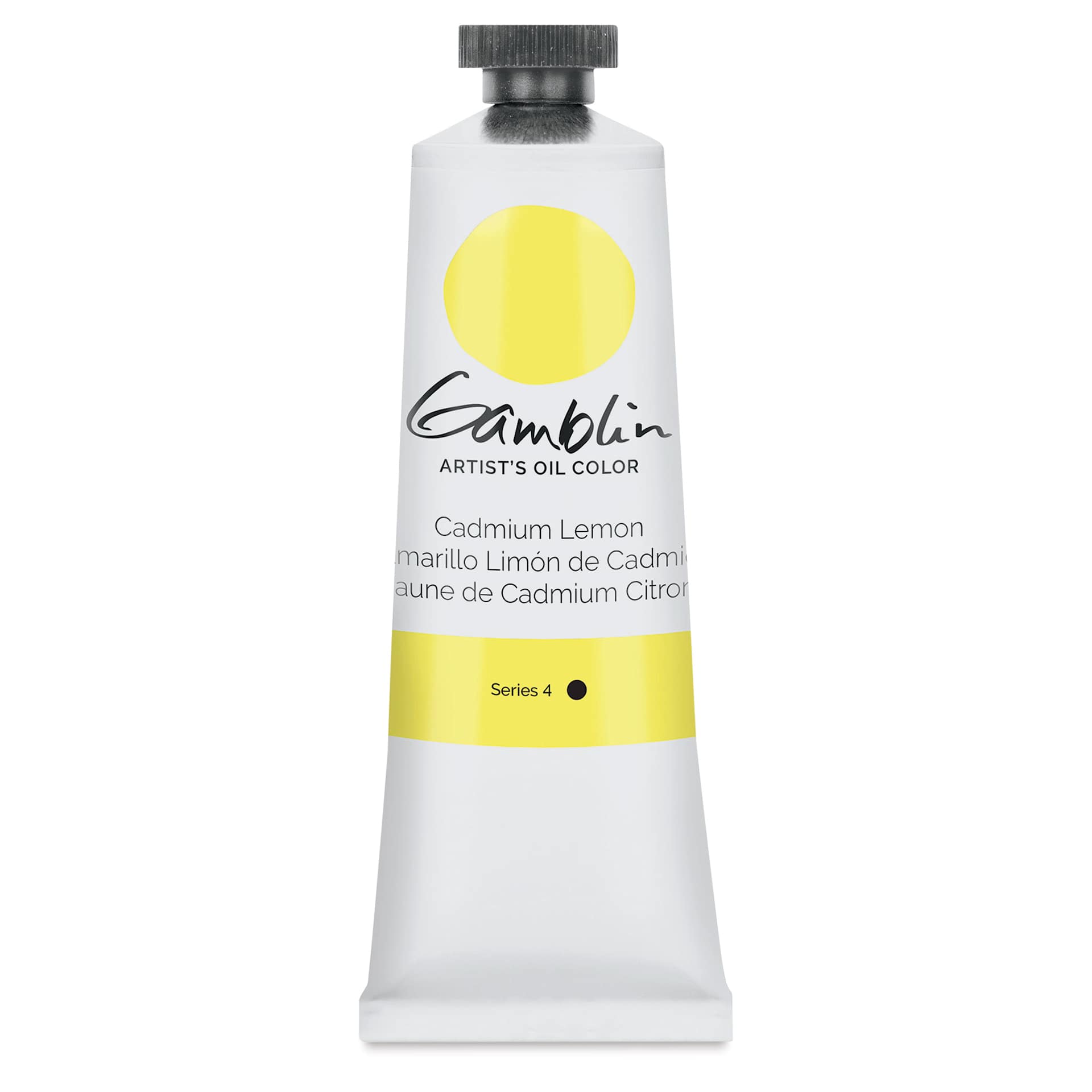 Gamblin Artist's Oil Color - Cadmium Lemon, 37 ml tube