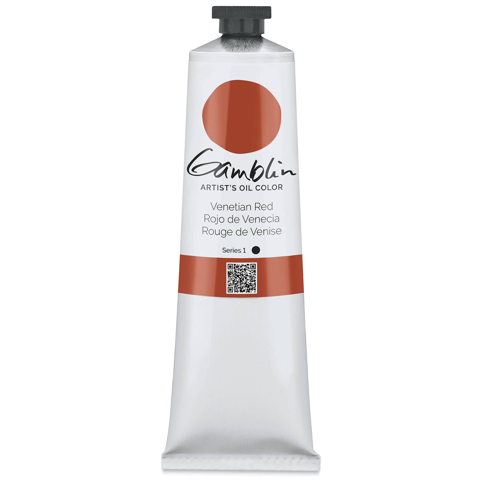 Gamblin Artist's Oil Color - Venetian Red, 150 ml tube