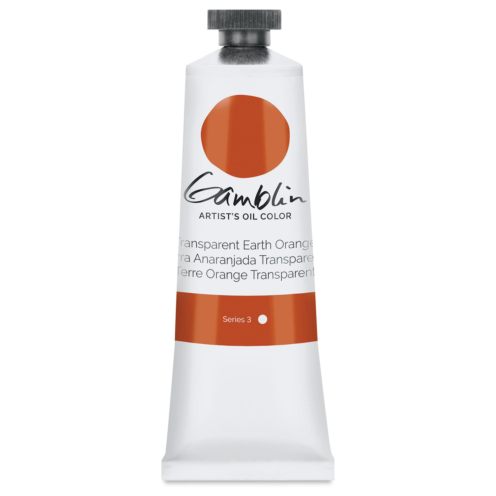 Gamblin Artist's Oil Color - Transparent Earth Orange, 37 ml tube