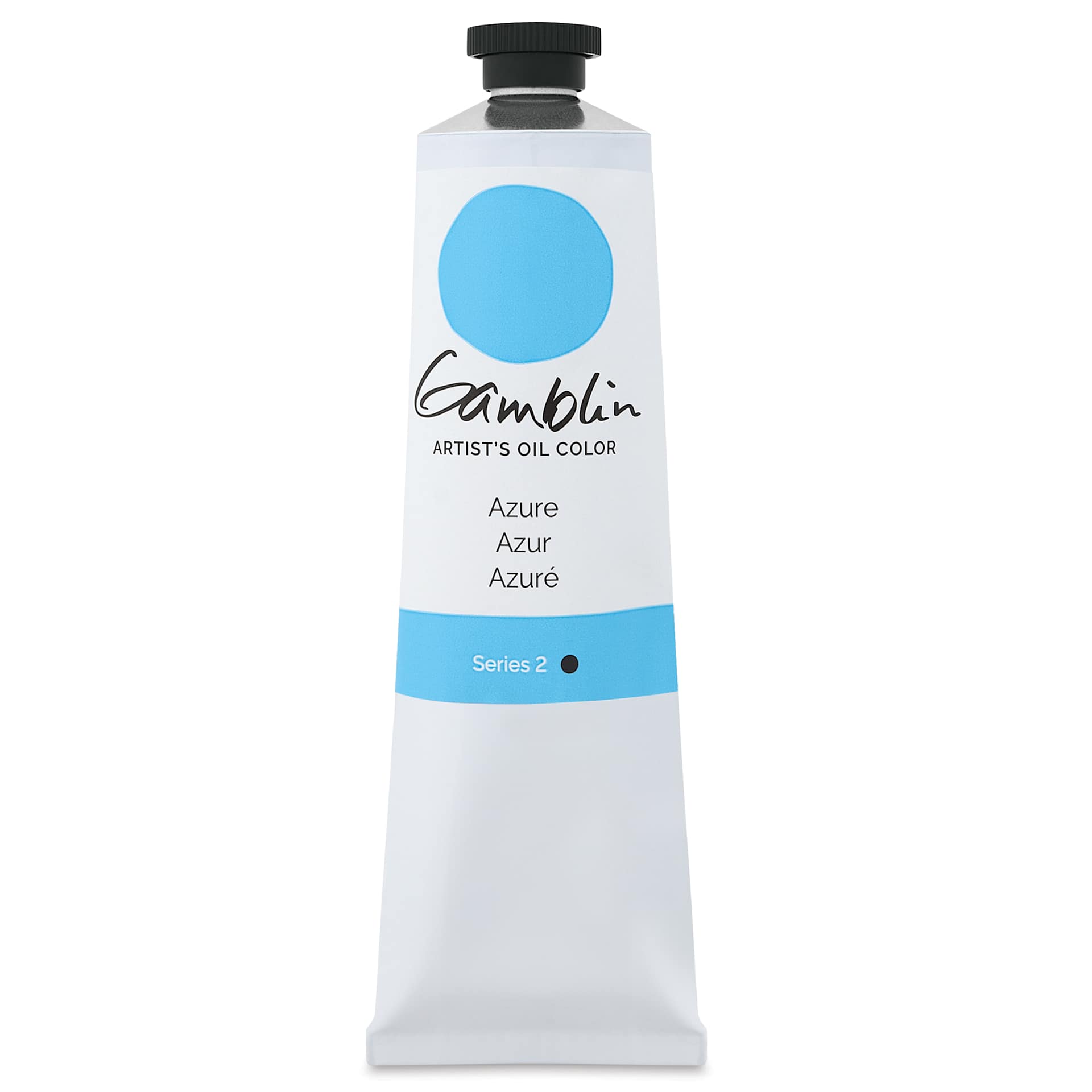 Gamblin Artist's Oil Color - Azure, 150 ml tube
