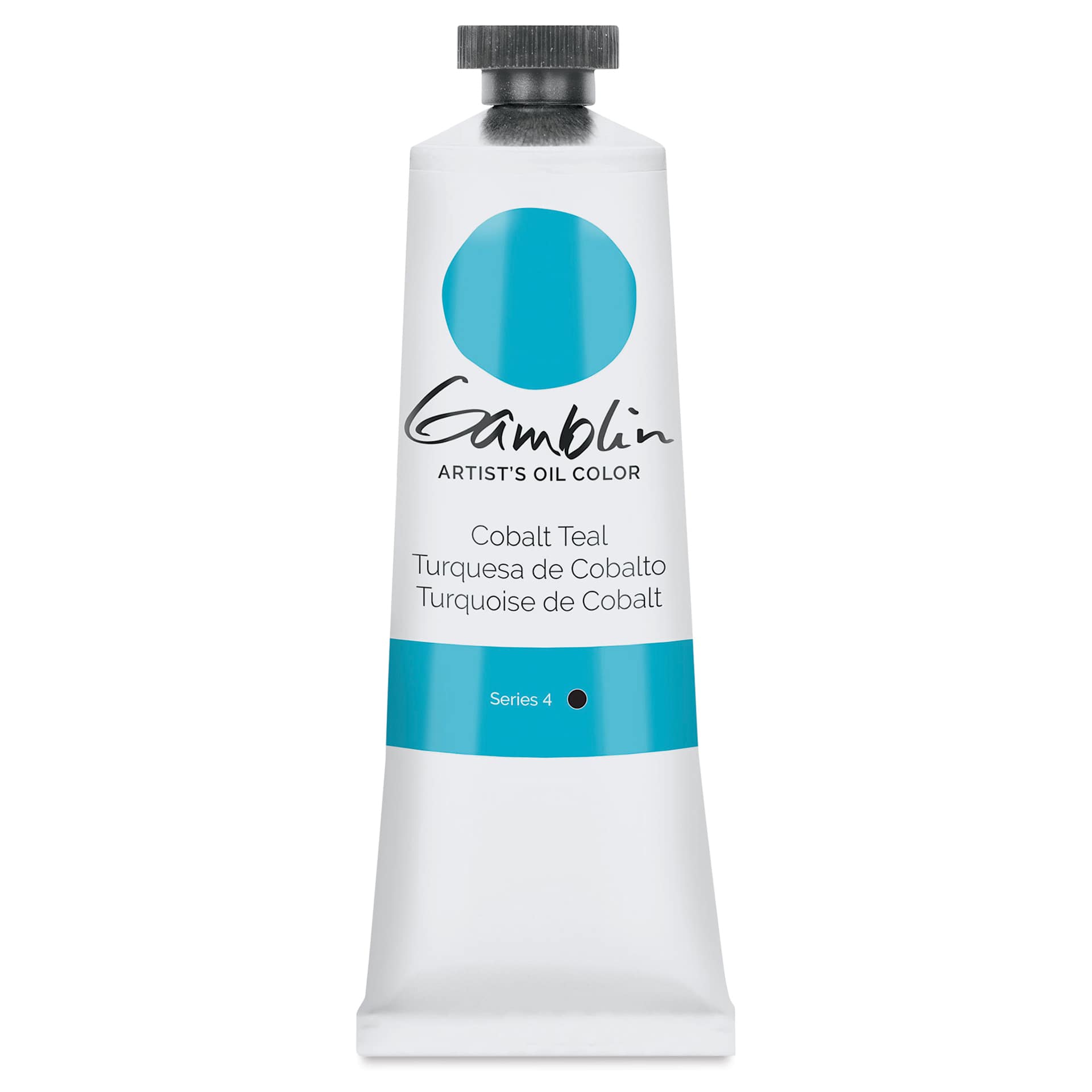 Gamblin Artist's Oil Color - Cobalt Teal, 37 ml tube