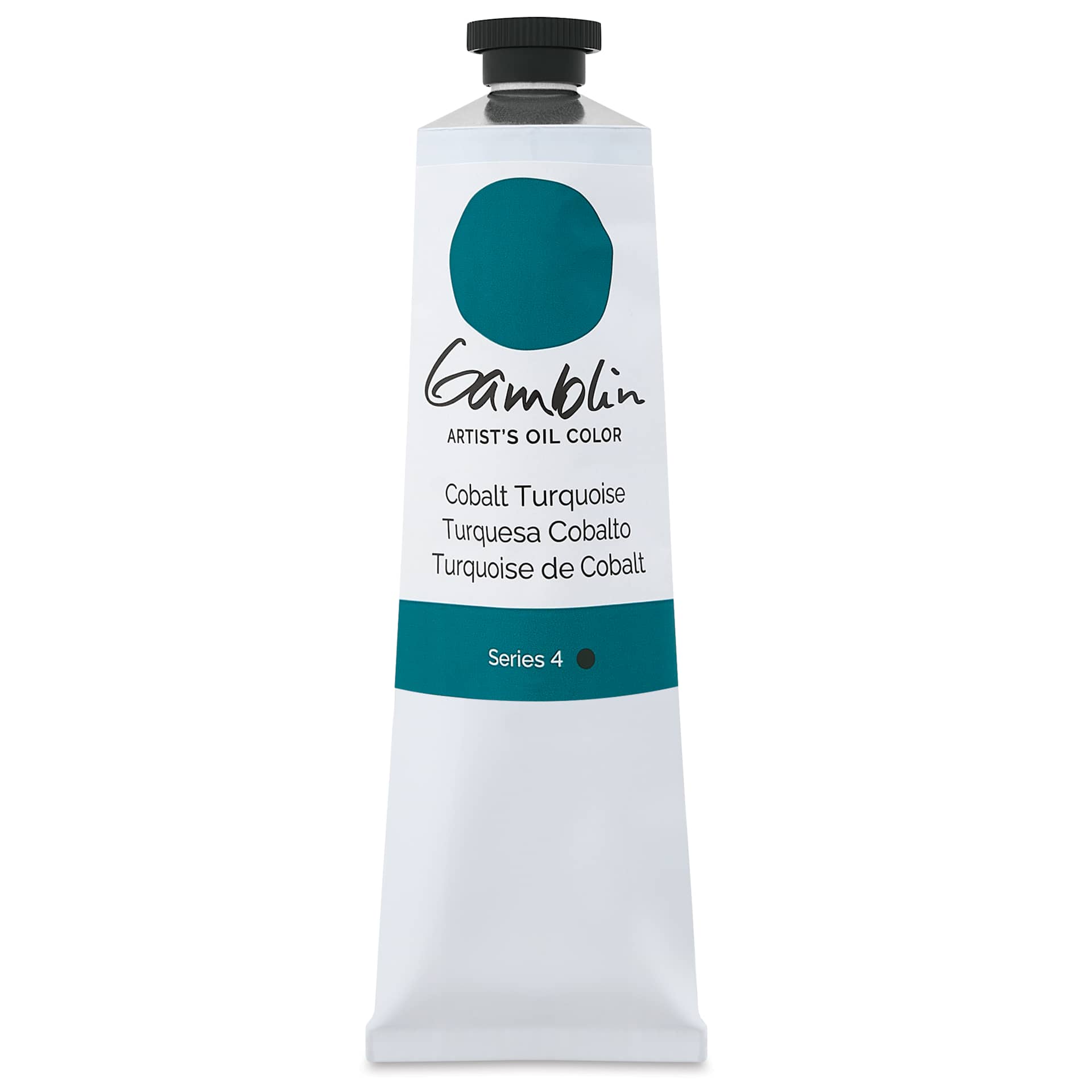 Gamblin Artist's Oil Color - Cobalt Turquoise, 150 ml tube