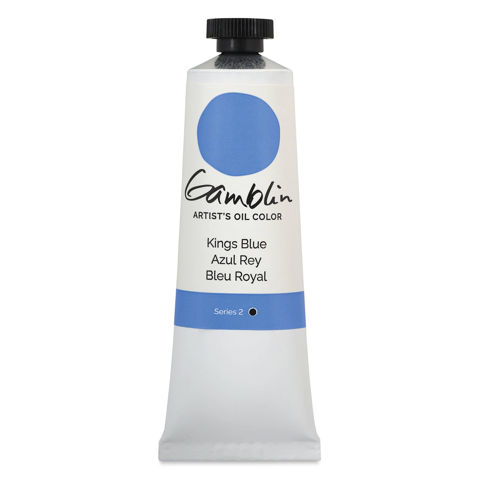 Gamblin Artist's Oil Color - Kings Blue, 37 ml tube