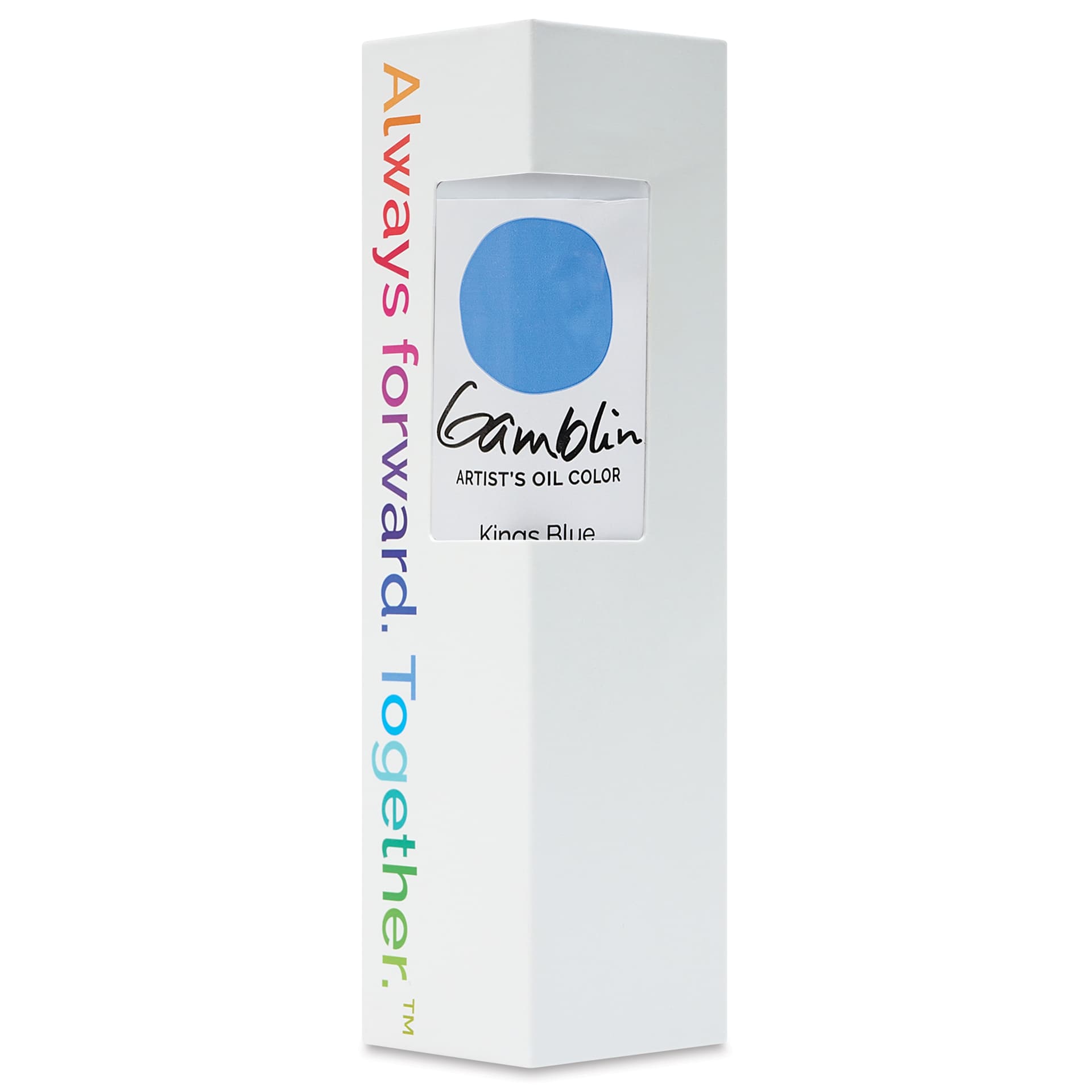 Gamblin Artist's Oil Color - Kings Blue, 150 ml tube in packaging