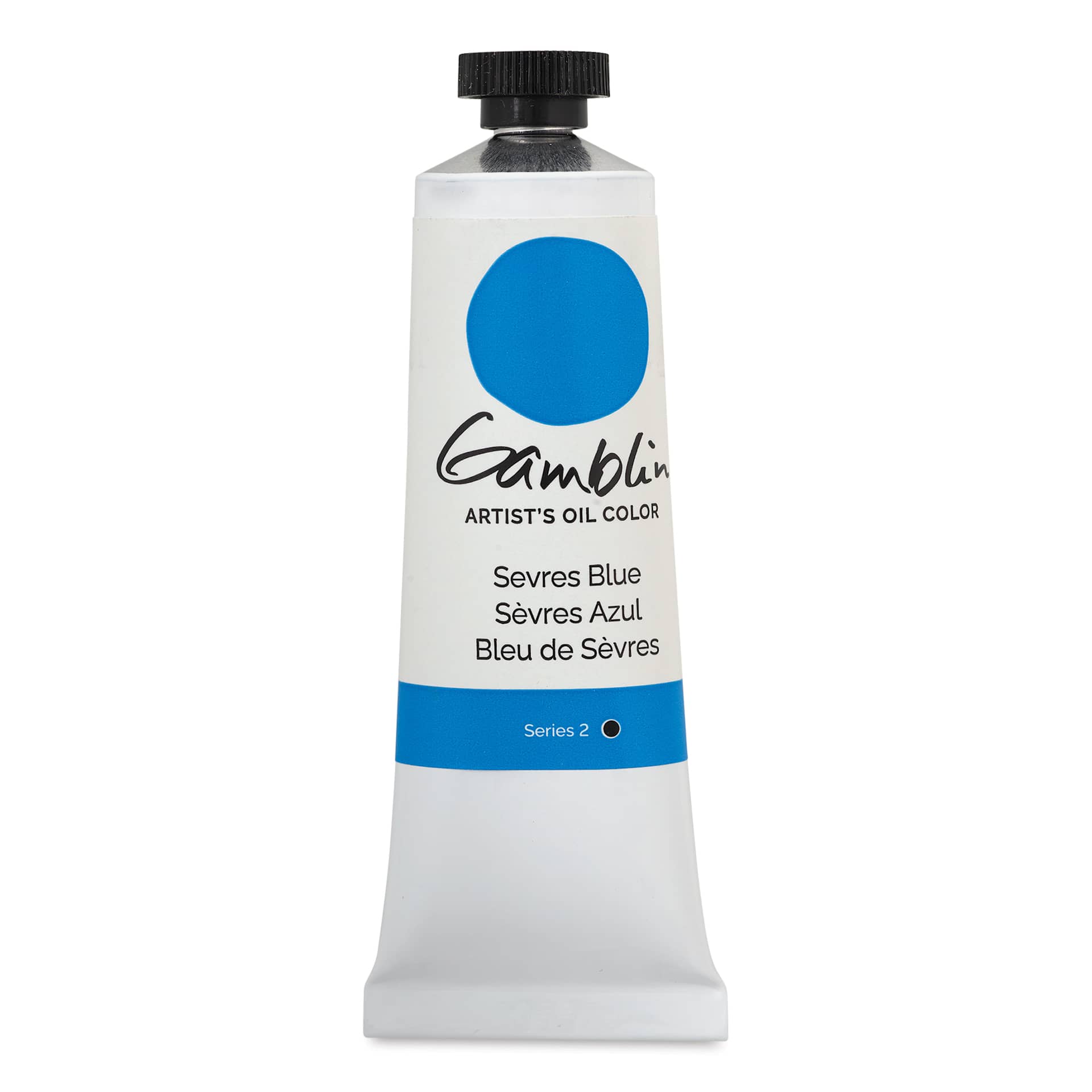 Gamblin Artist's Oil Color - Sevres Blue, 37 ml tube