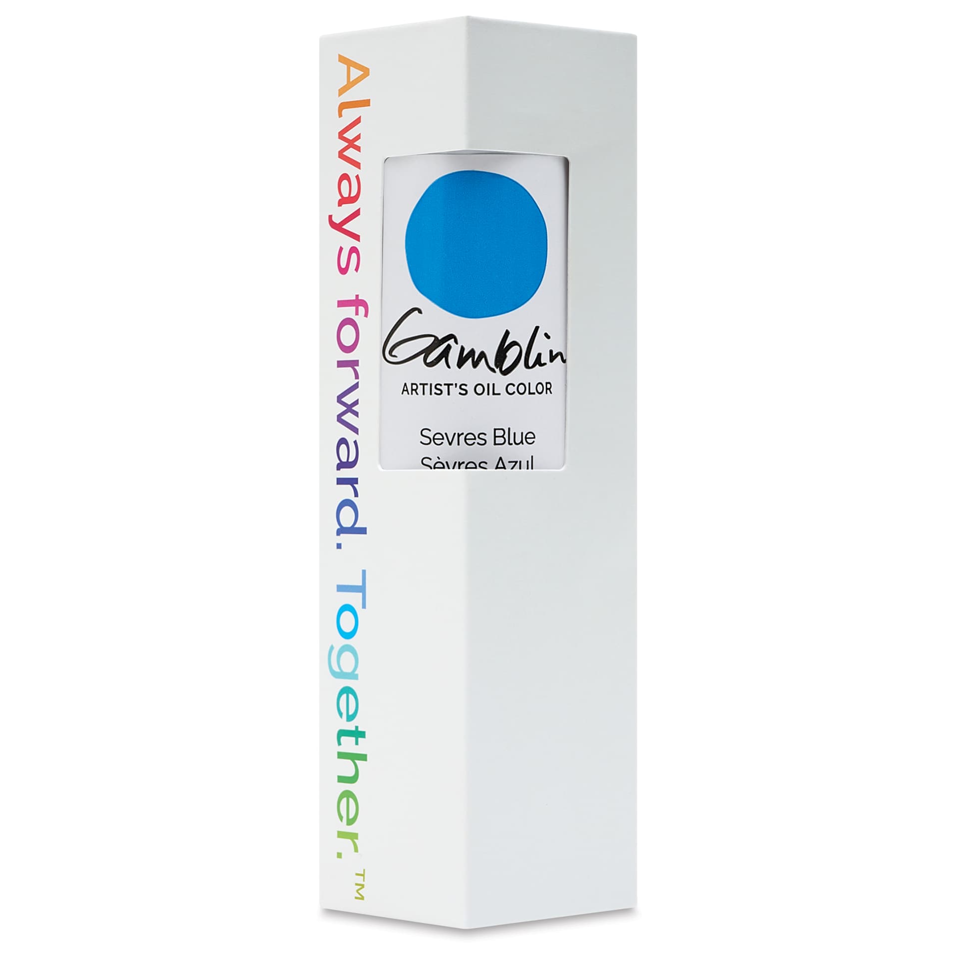 Gamblin Artist's Oil Color - Sevres Blue, 150 ml tube in packaging