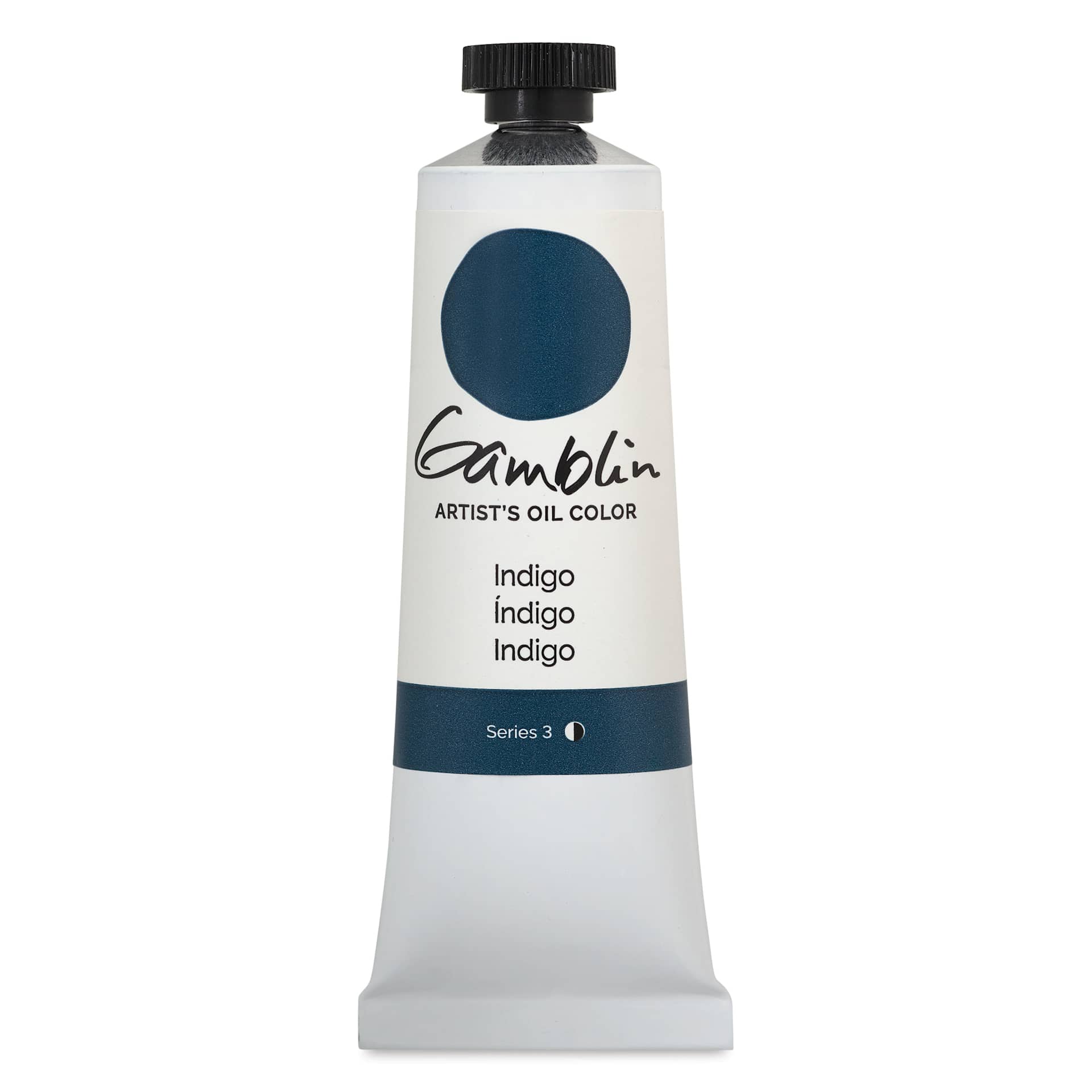 Gamblin Artist's Oil Color - Indigo, 37 ml tube