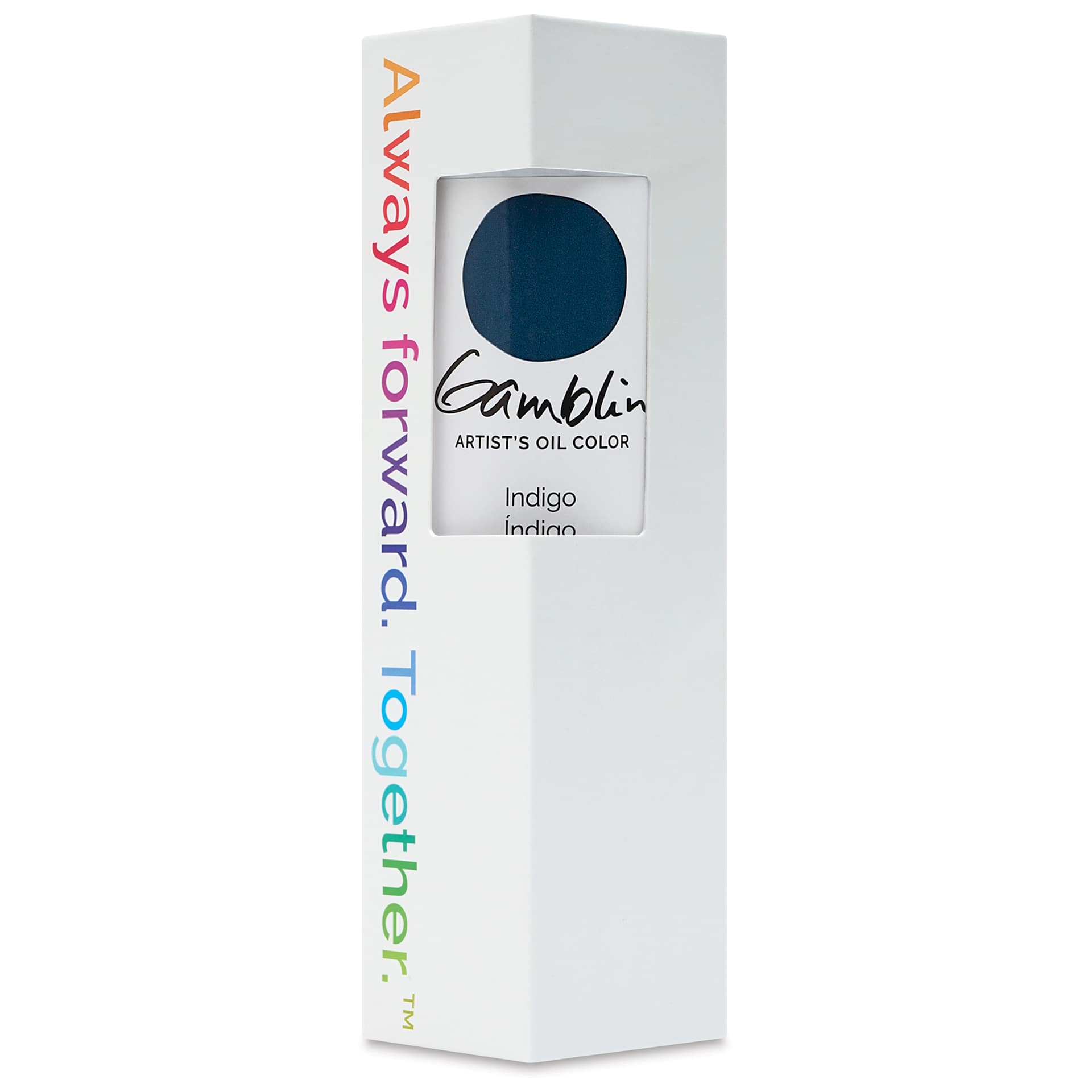 Gamblin Artist's Oil Color - Indigo, 150 ml tube in packaging
