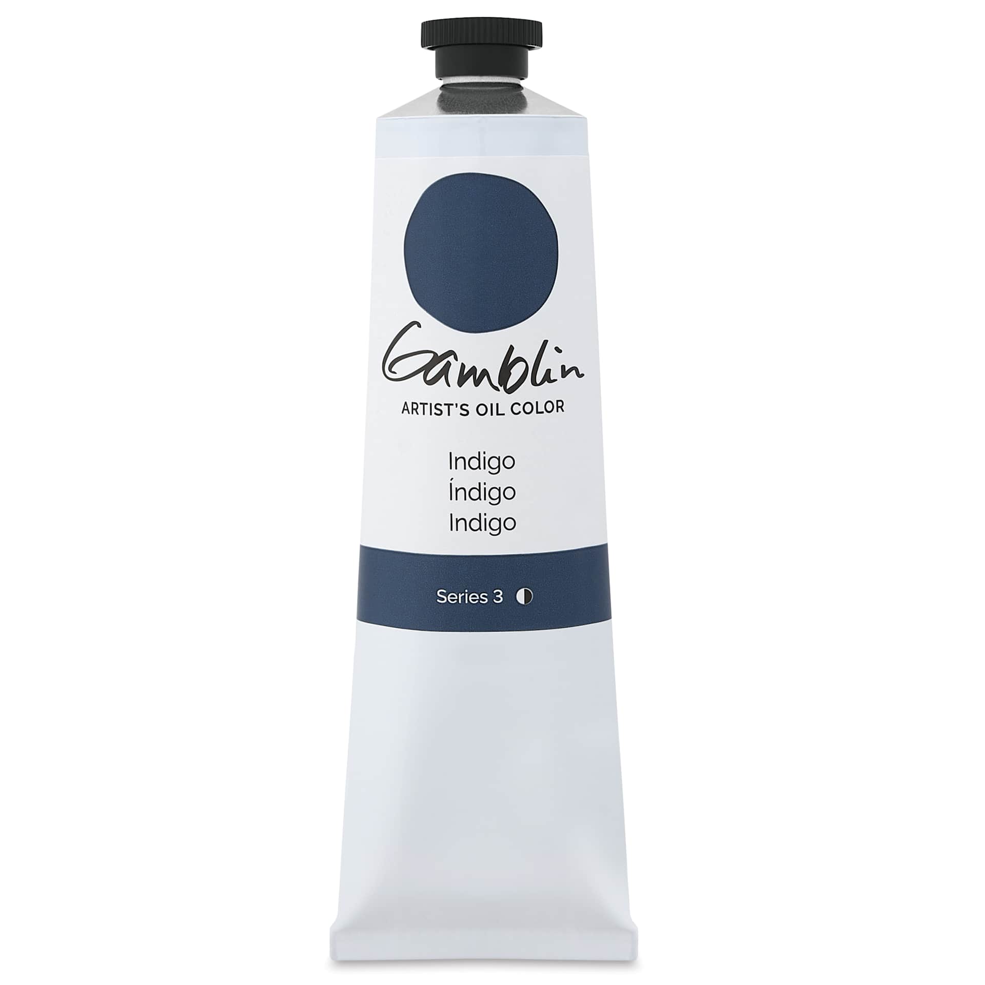Gamblin Artist's Oil Color - Indigo, 150 ml tube