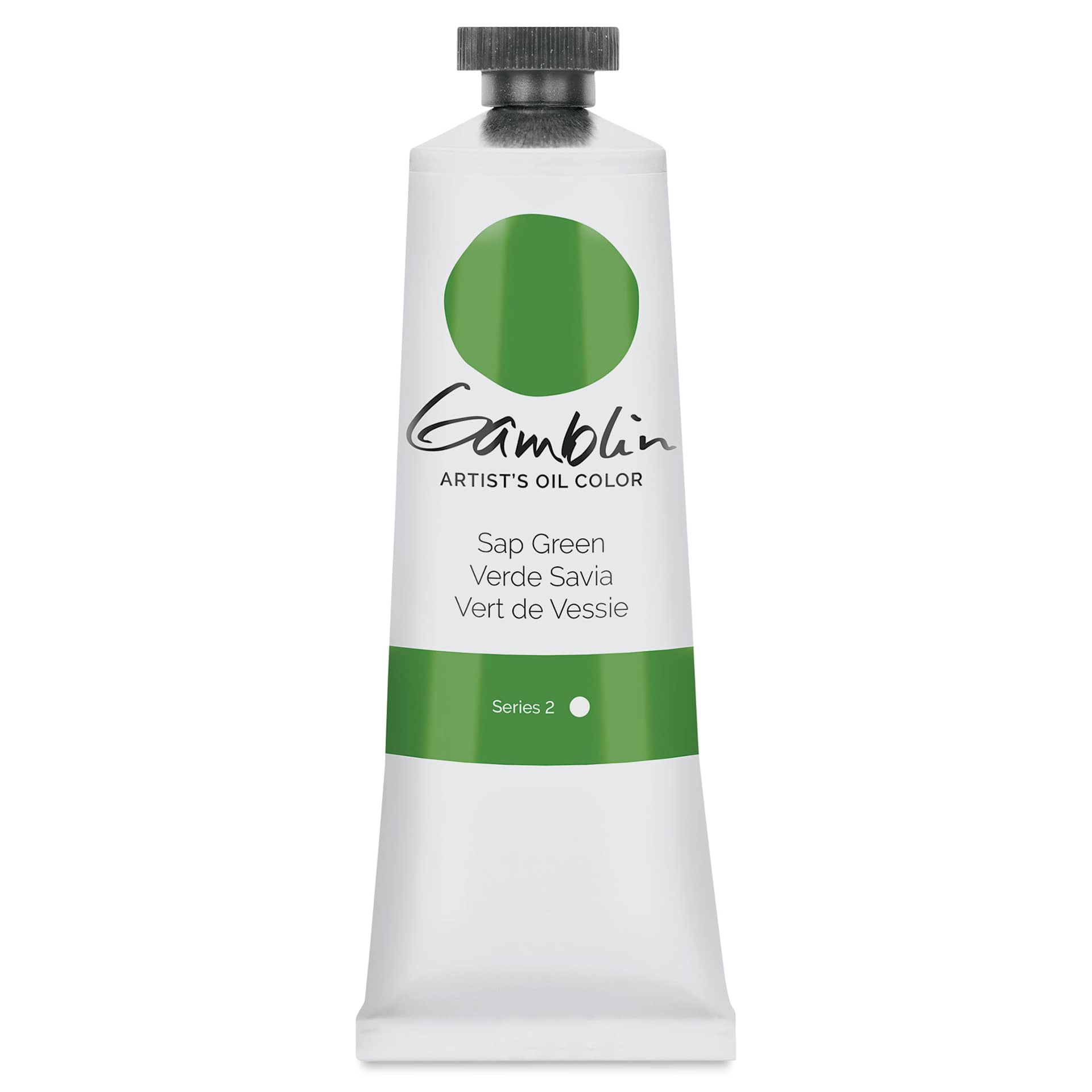 Gamblin Artist's Oil Color - Sap Green, 37 ml tube