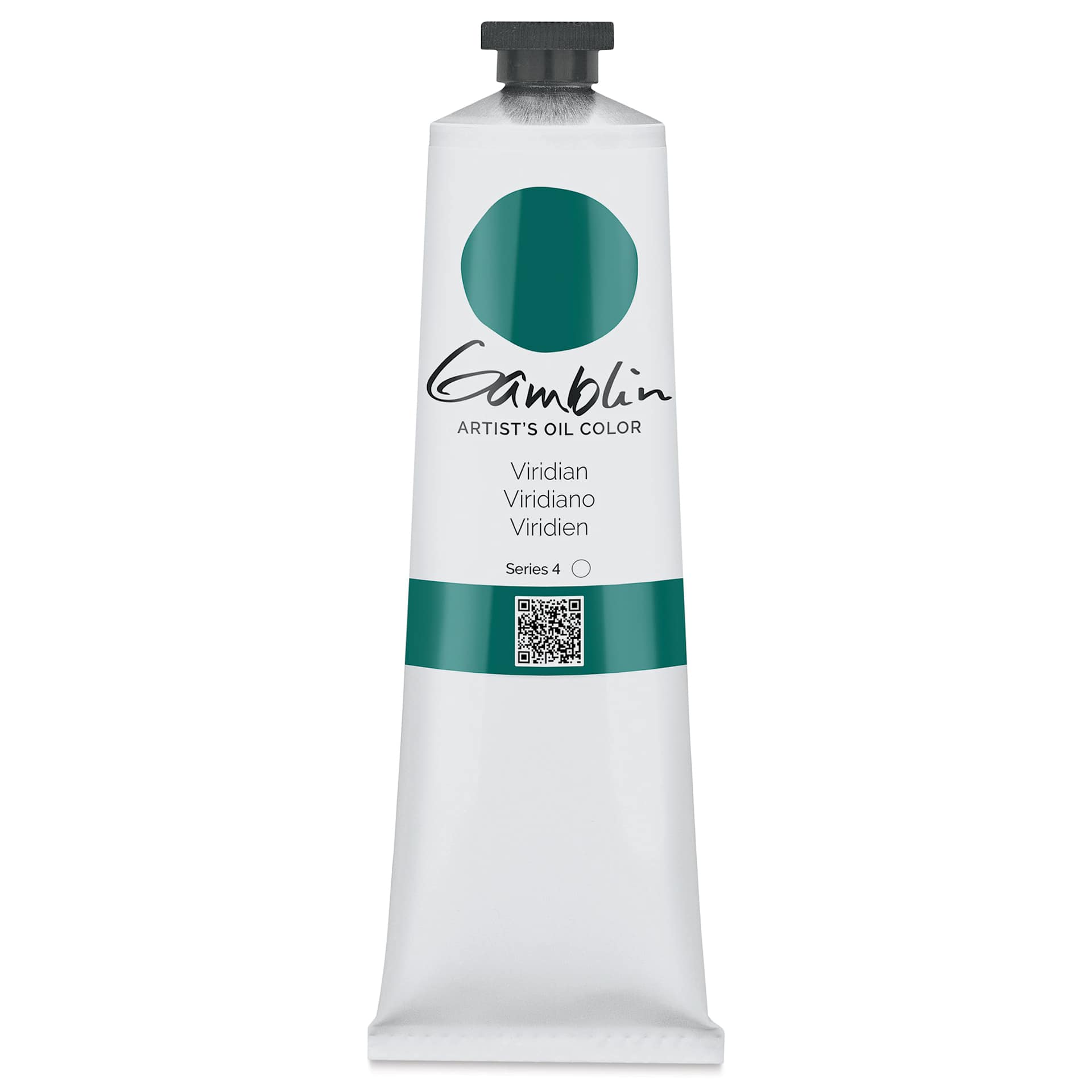 Gamblin Artist's Oil Color - Viridian, 150 ml tube