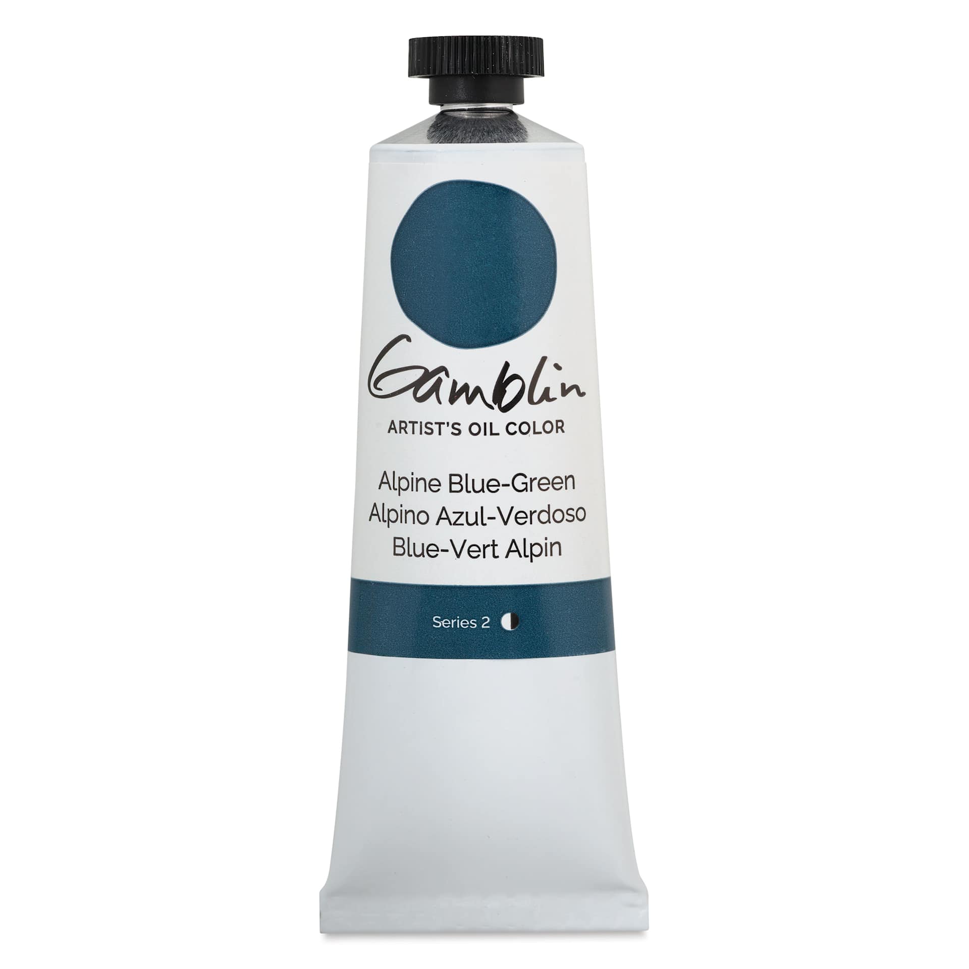 Gamblin Artist's Oil Color - Alpine Blue-Green, 37 ml tube