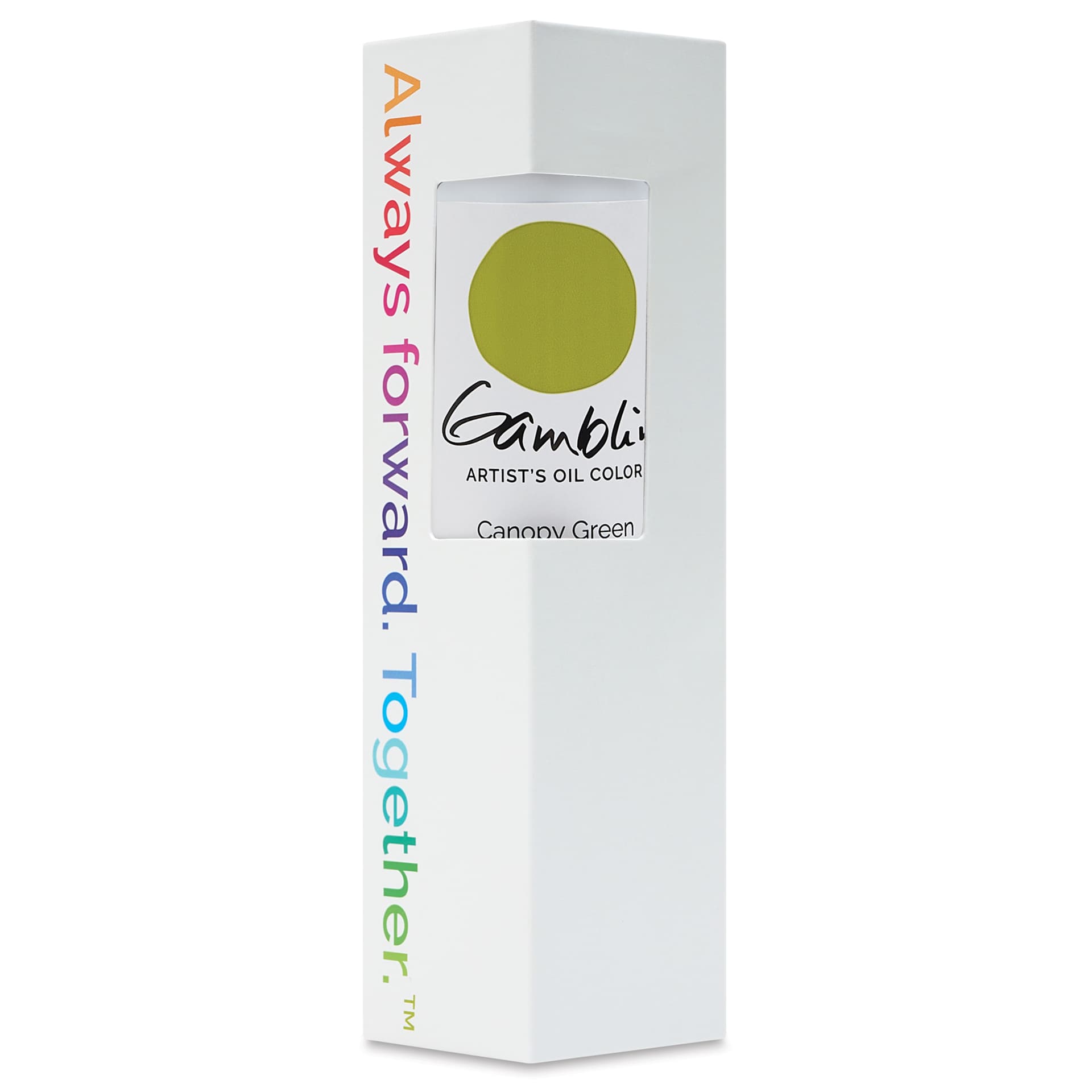 Gamblin Artist's Oil Color - Canopy Green, 150 ml tube in packaging