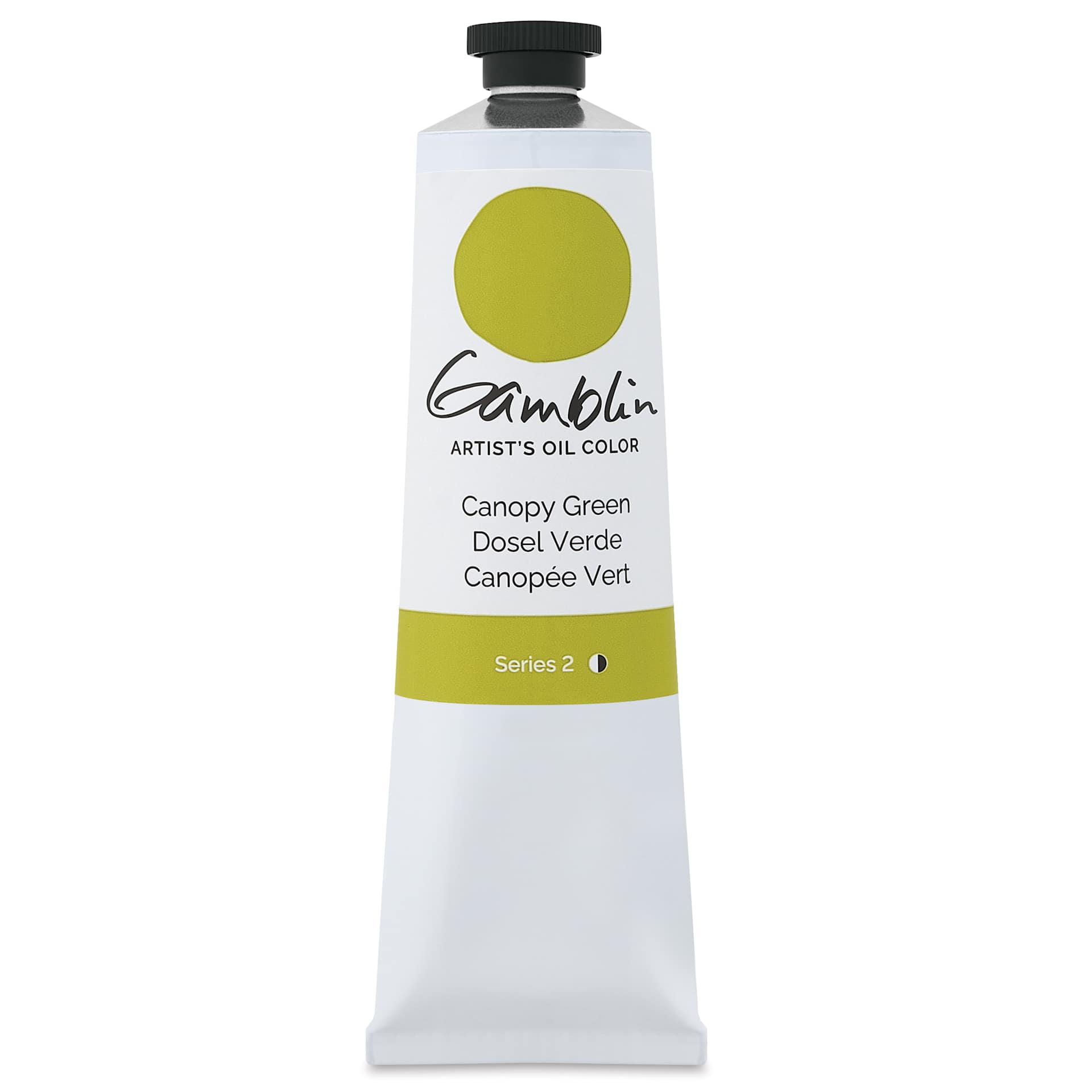 Gamblin Artist's Oil Color - Canopy Green, 150 ml tube