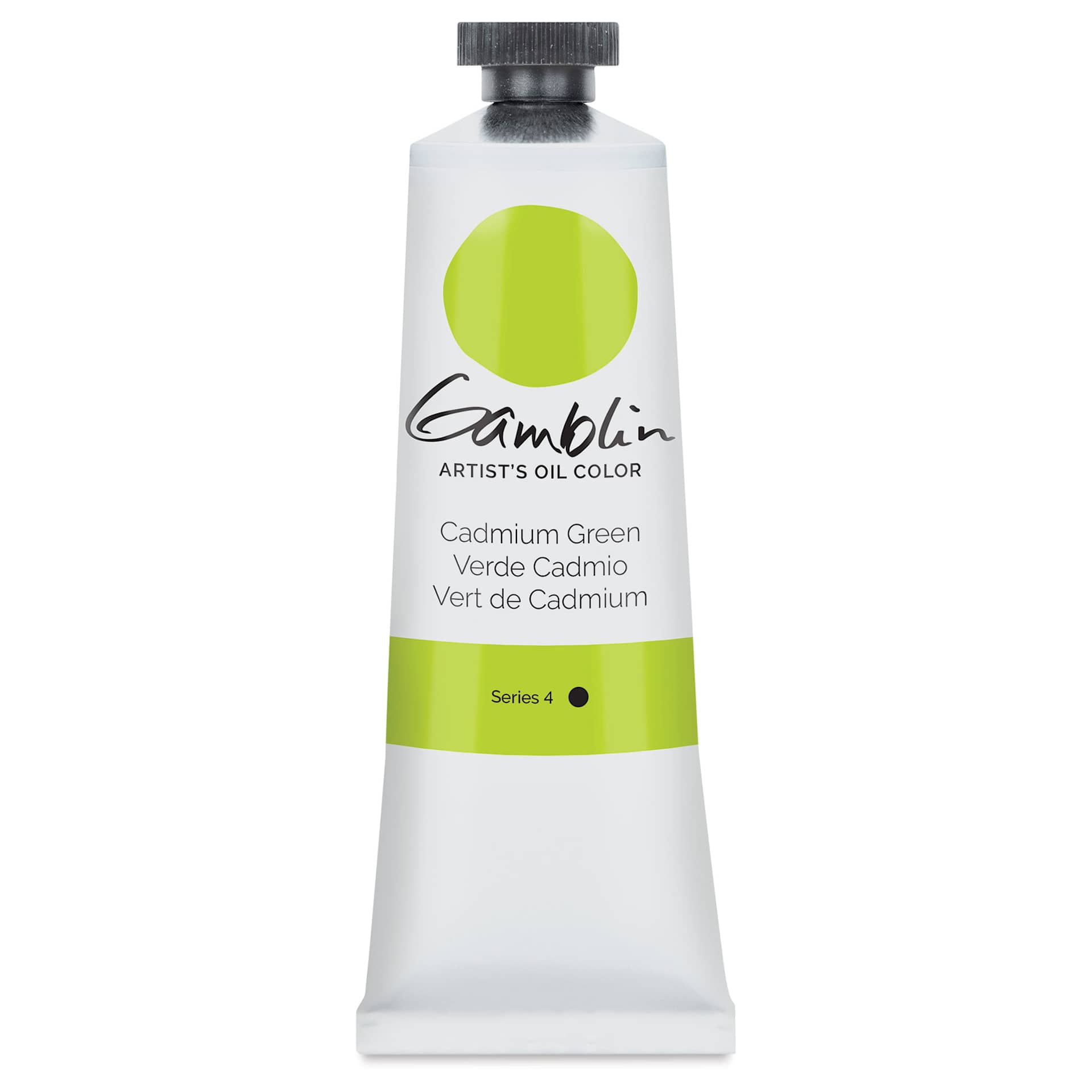 Gamblin Artist's Oil Color - Cadmium Green, 37 ml tube