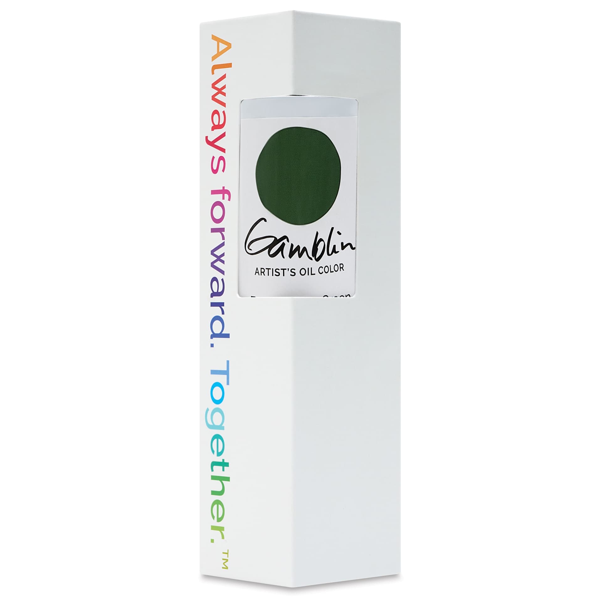 Gamblin Artist's Oil Color - Forest Floor Green, 150 ml tube in packaging