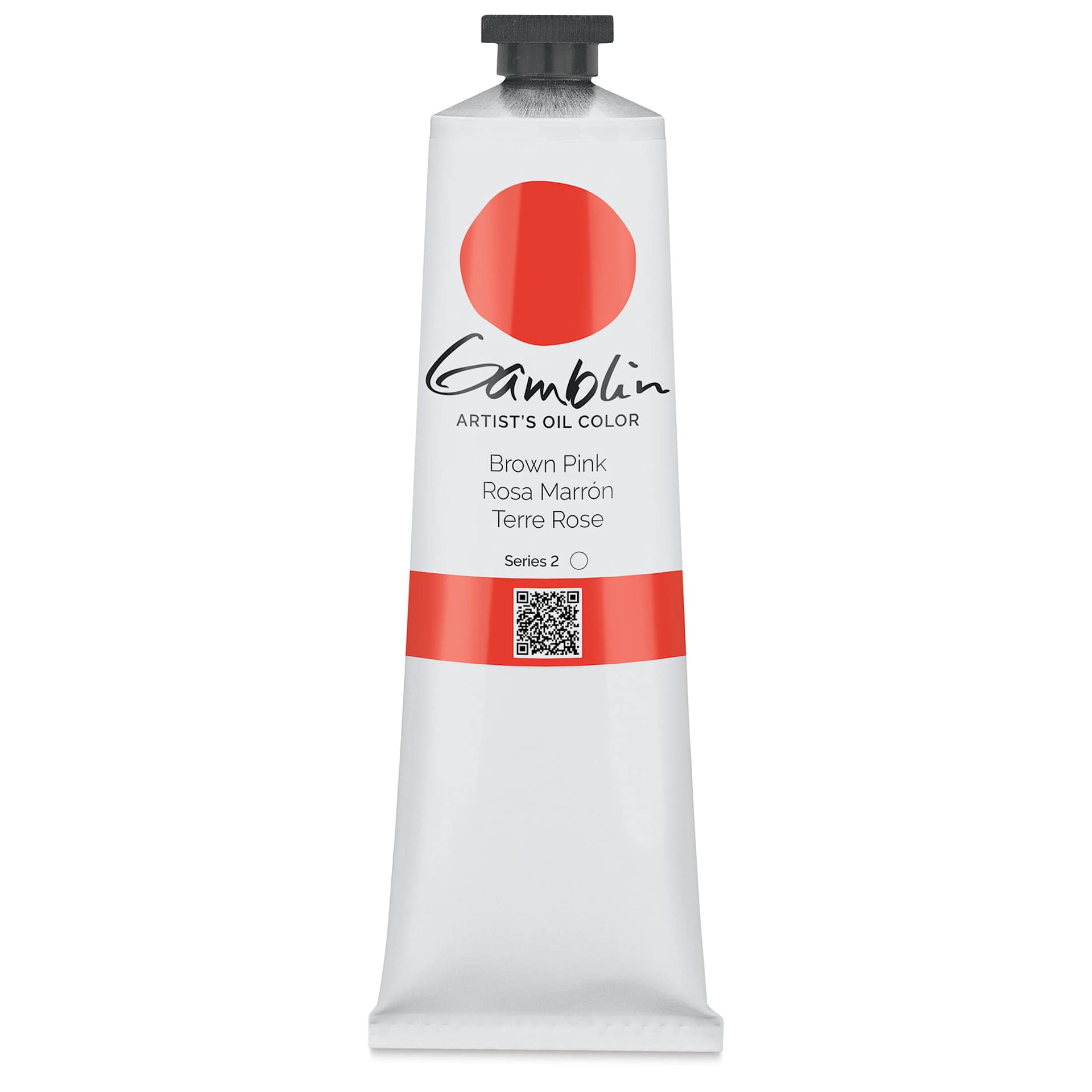 Gamblin Artist's Oil Color - Brown Pink, 150 ml tube