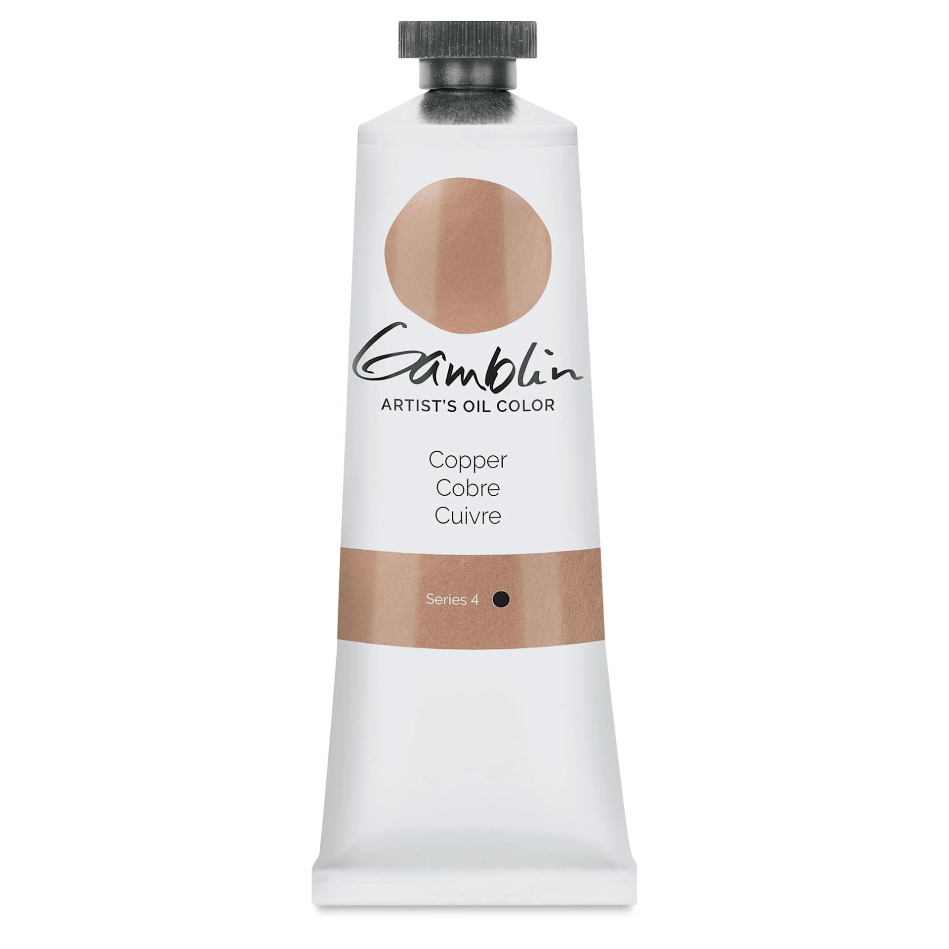 Gamblin Artist's Oil Color - Copper, 37 ml tube
