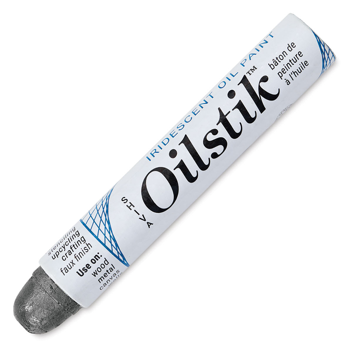 Shiva Oilstik Oil Paint - Iridescent Charcoal (Front)