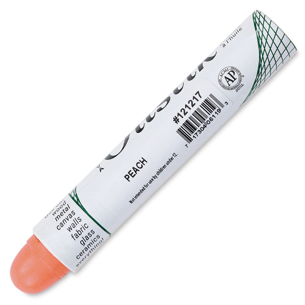 Shiva Oilstik Oil Paint - Peach, Regular (Back)
