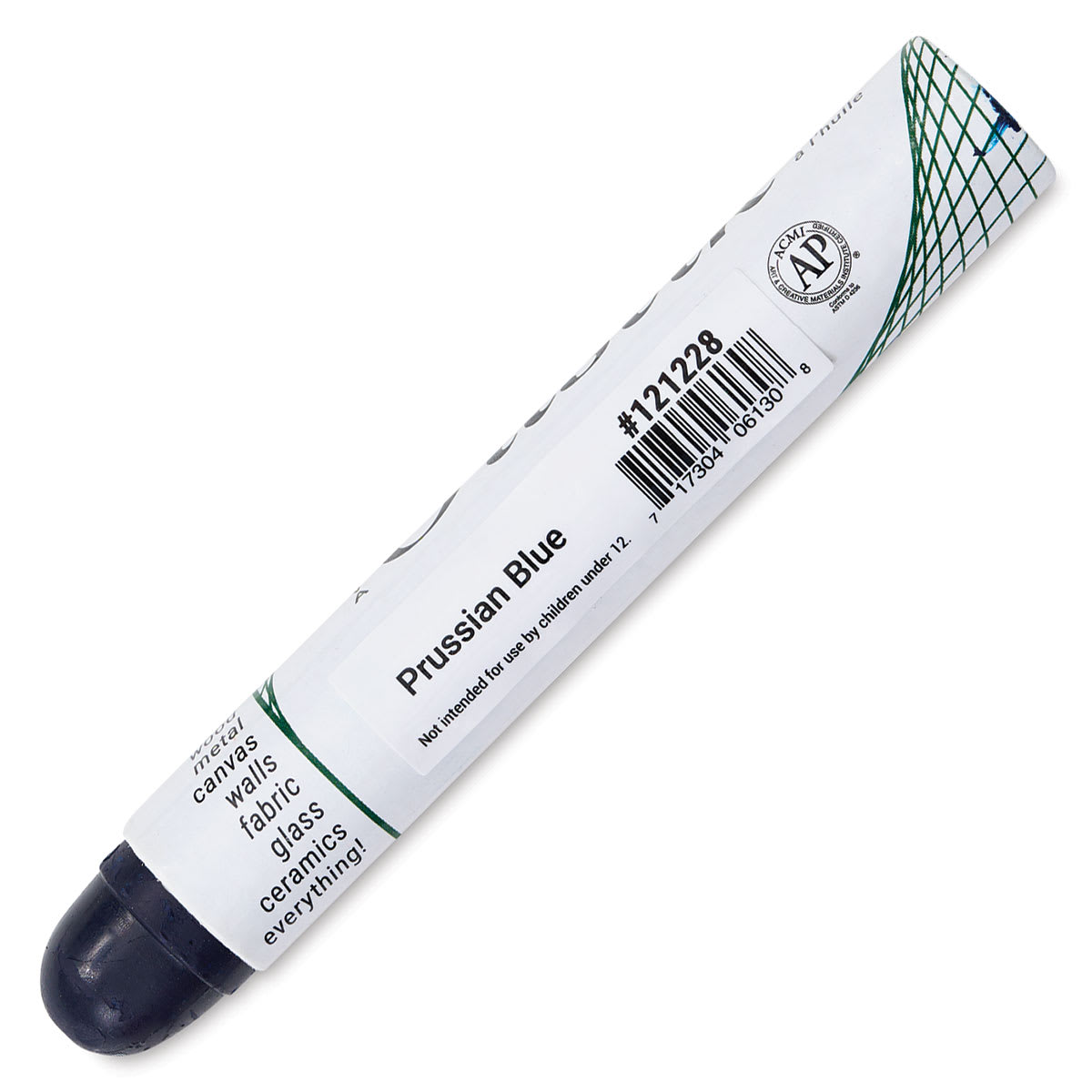 Shiva Oilstik Oil Paint - Prussian Blue, Regular (Back)