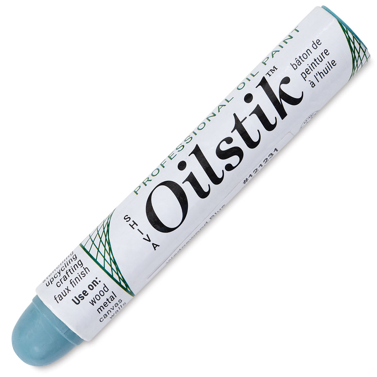 Shiva Oilstik Oil Paint - Wedgewood Blue, Regular (Front)