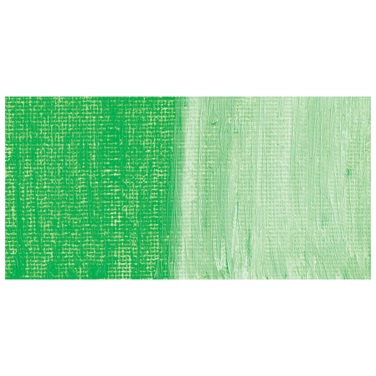 Shiva Oilstik Oil Paint - Fluorescent Green swatch