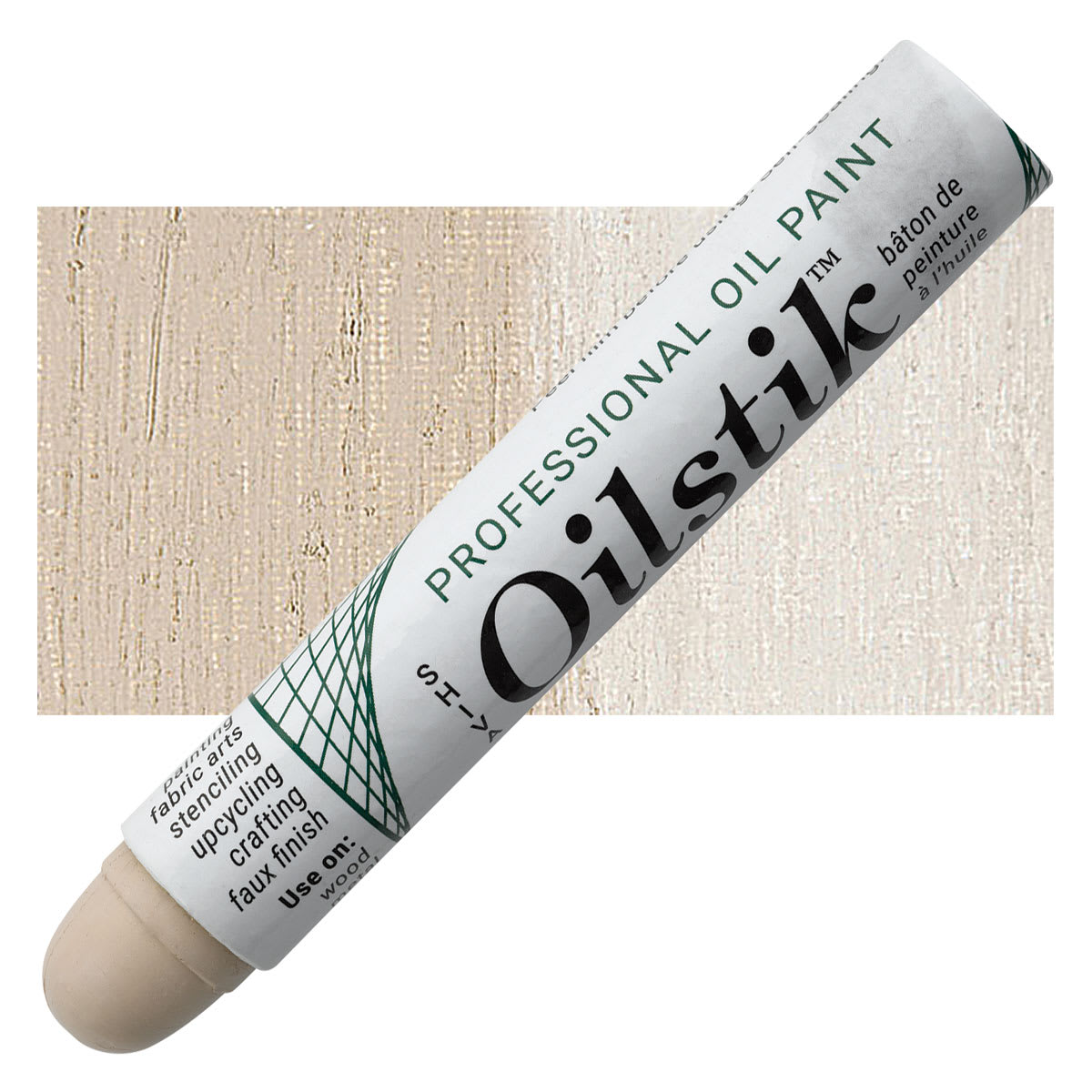 Shiva Oilstik Oil Paint - Beige, Regular with Swatch